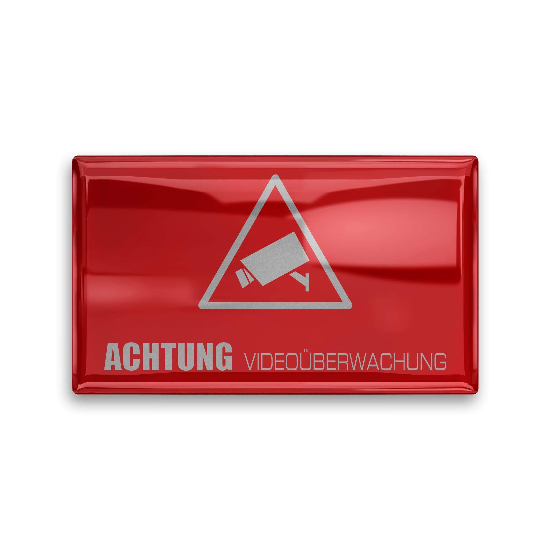 Komma Security Videoüberwachung Hinweis Schild Hinweisschild Innen