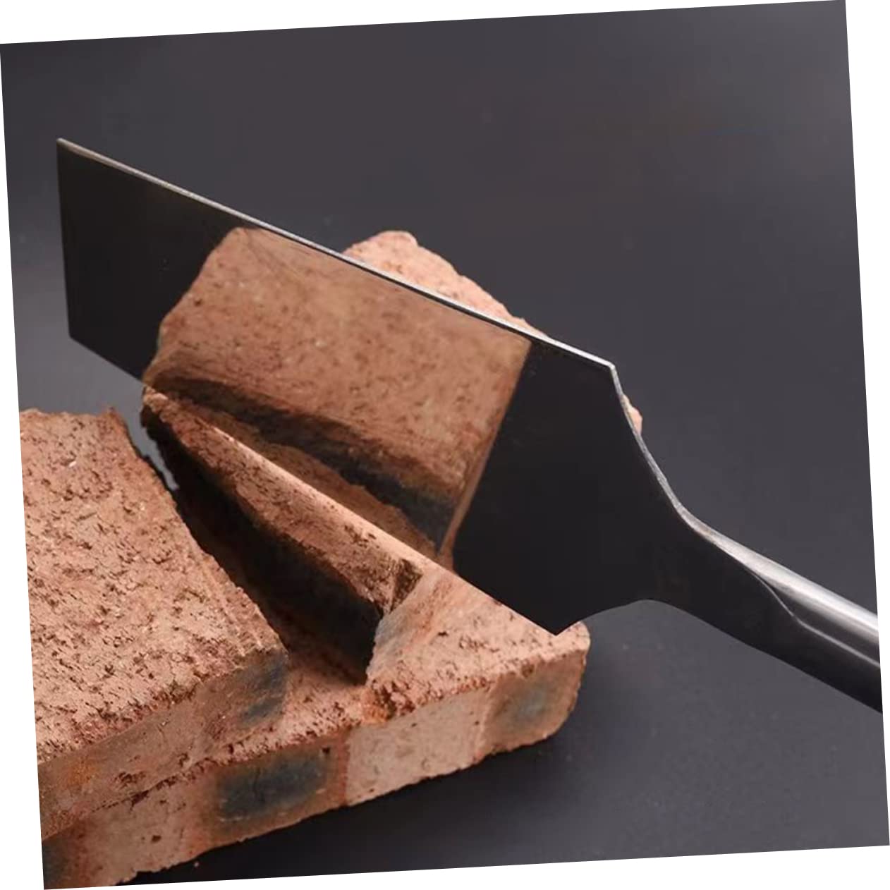 jojofuny Frattazzo in Acciaio Inossidabile Manico Ergonomico Strumento per Muratura e Pavimentazione Utensile Professionale per Edilizia e Costruzione Muri | Finitura Angoli e Riparazioni Murarie, Impugnatura Ergonomica, Utensile per Posa e Lavori di Pavi