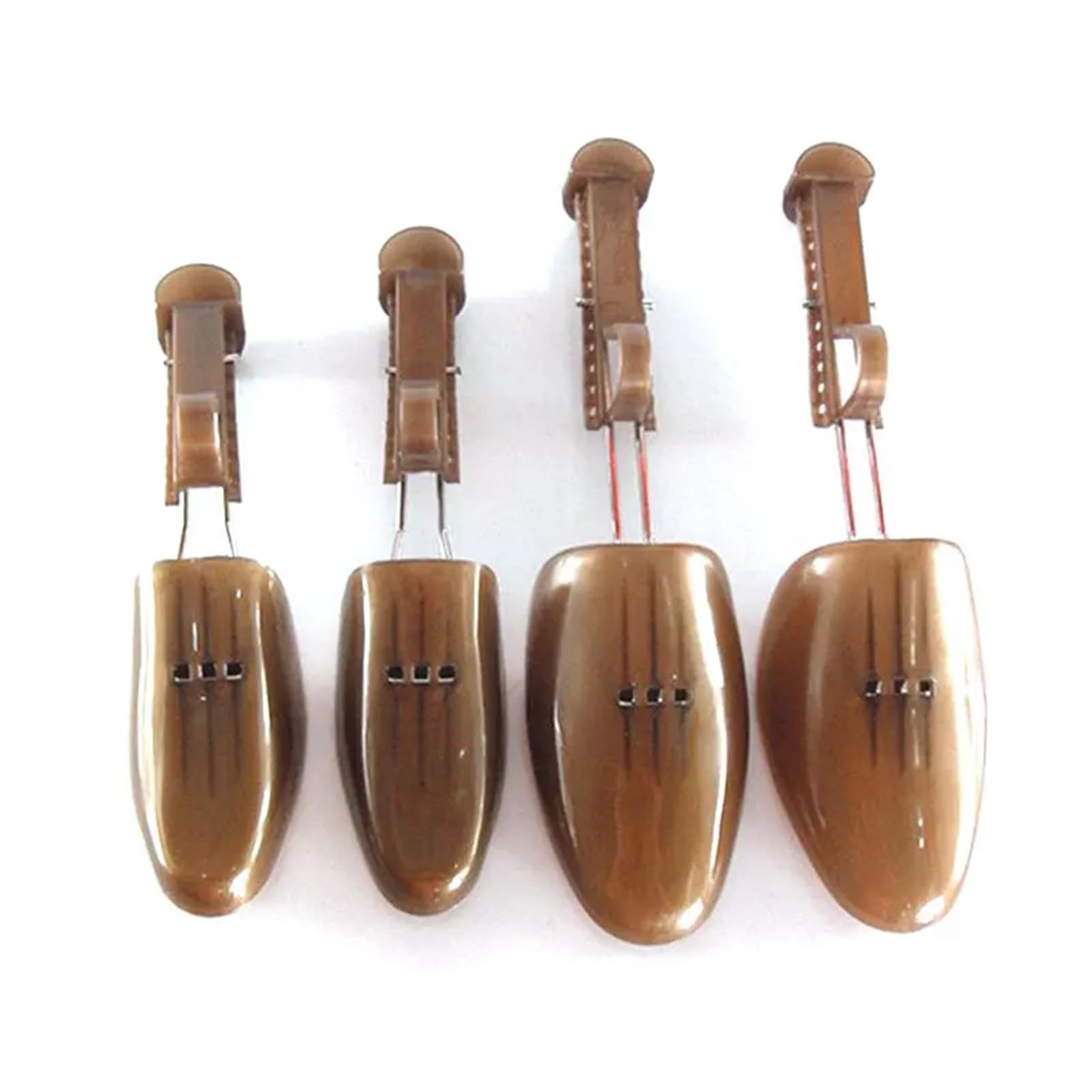 áRbol De Zapatos 1 par de Botas de plástico Ajustables, ensanchador de Zapatos for Hombres y Mujeres, Soporte for Zapatos, expansor de árboles, Extensor de Zapatos Marrones Shoe Tree(25-32cm)