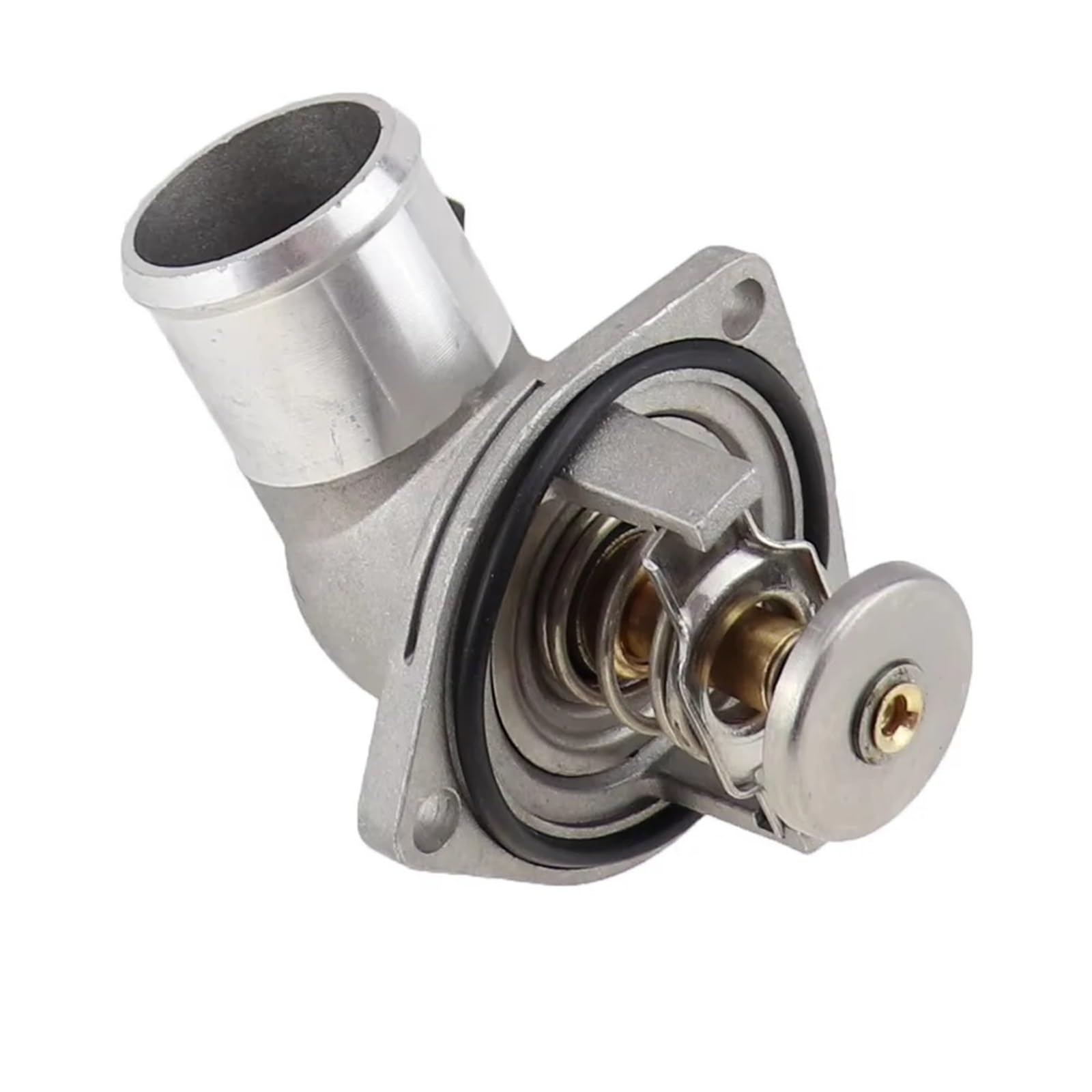Samochodowy termostat płynu chłodzącego do OPEL do Astra Hatchback Estate Saloon ZAFIRA 98-09 9057 1338331 90573326 Aluminiowa obudowa termostatu silnika Rura wodna płynu chłodzącego