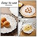 150 Pieces Paper Doilies 8.5 inch White Lace Paper Doilies Disposable Round Paper Doilies for Food Buffet Cake Fried Party Wedding Valentine Tableware Decoration