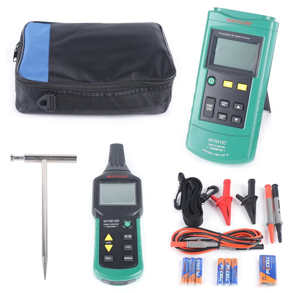 Detector de cables, buscador de cables, buscador de cables, buscador de cables, buscador de cables MY6818, cable detector de señal AC/DC 12-400 V