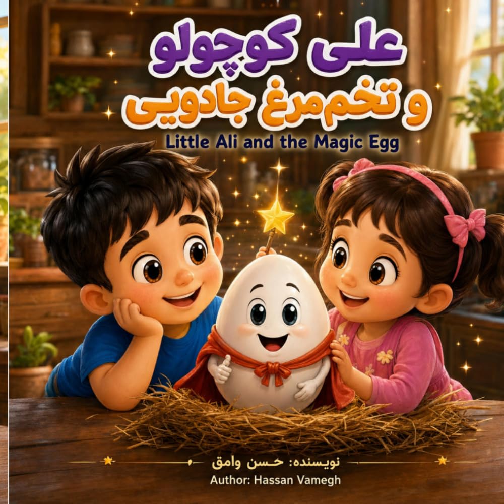 Little Ali and the Magic Egg: A Bilingual Persian-English Children’s Book About Healthy Eating and Fun Activities