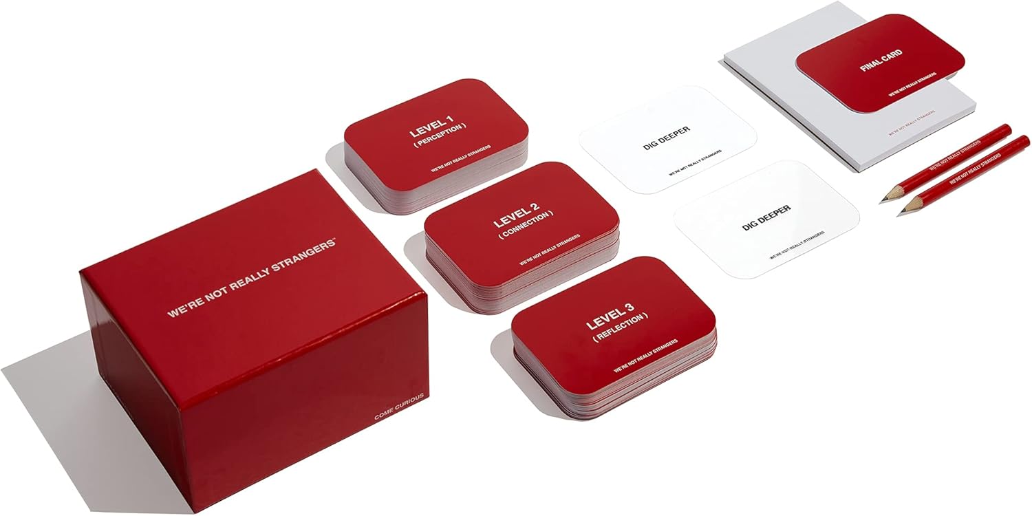 We're Not Really Strangers Card Game - An Interactive Adult Card Game and Icebreaker: Toys & Games