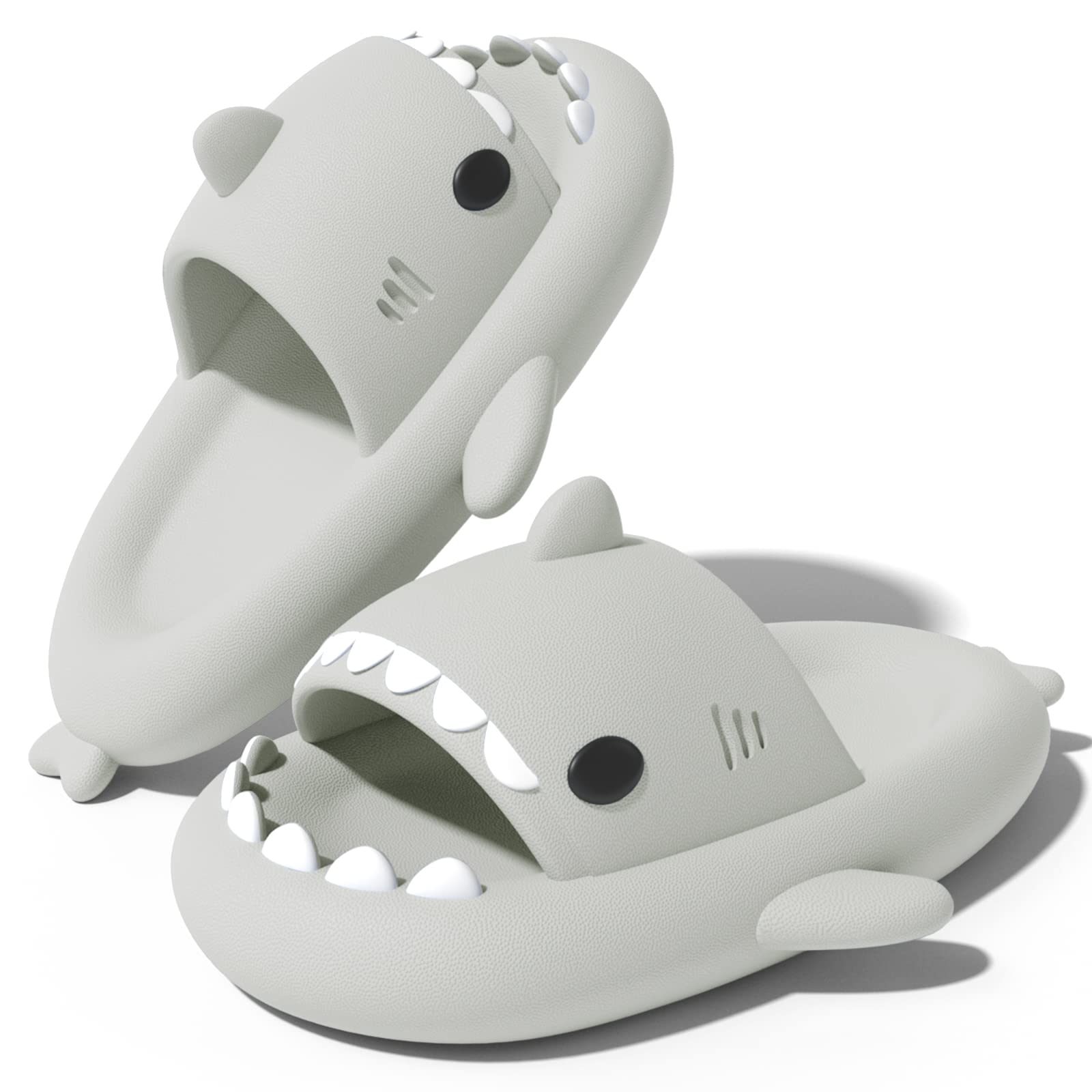 NIBESSER Chanclas Tiburon Mujer Hombre Con Suela Engrosada Chanclas Mujer Verano Comodas Chanclas Playa Mujer Antideslizantes Zapatillas Tiburon Piscina Divertidas Originales