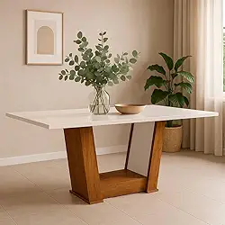 Mesa de Madeira 6 Lugares