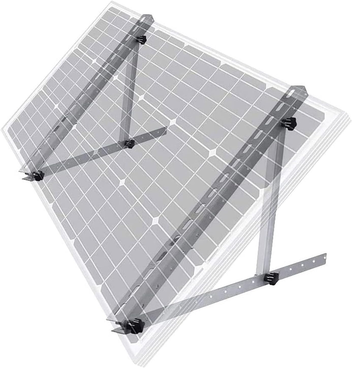 NABOOJ Solar Panel Brackets, 100w to 300w with Adjustable