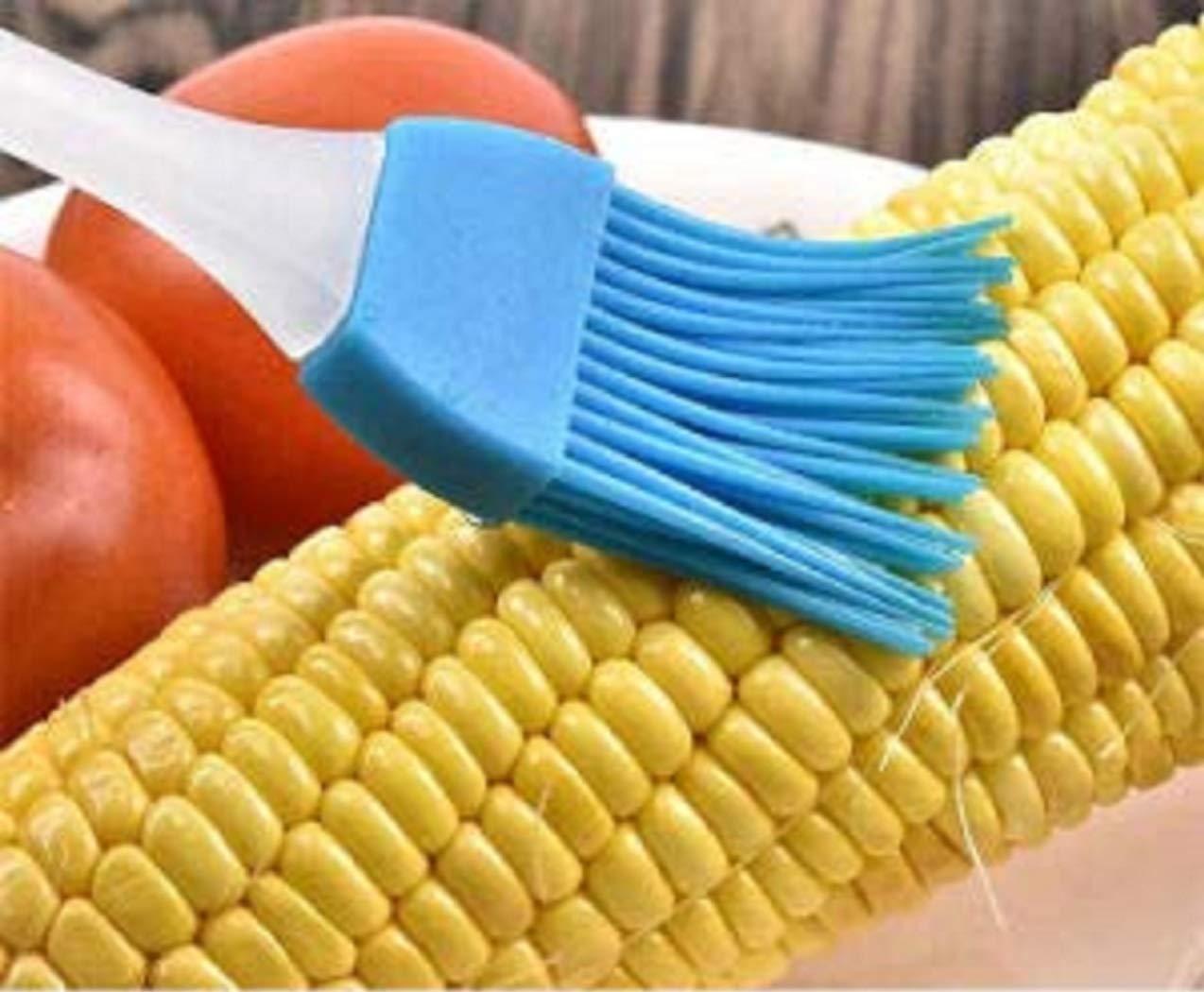 First Front Combo of Potato Vegetables Pav Bhaji Masher with Stainless Steel Egg Beater Whisker & Silicone Mini Oil Brush 1