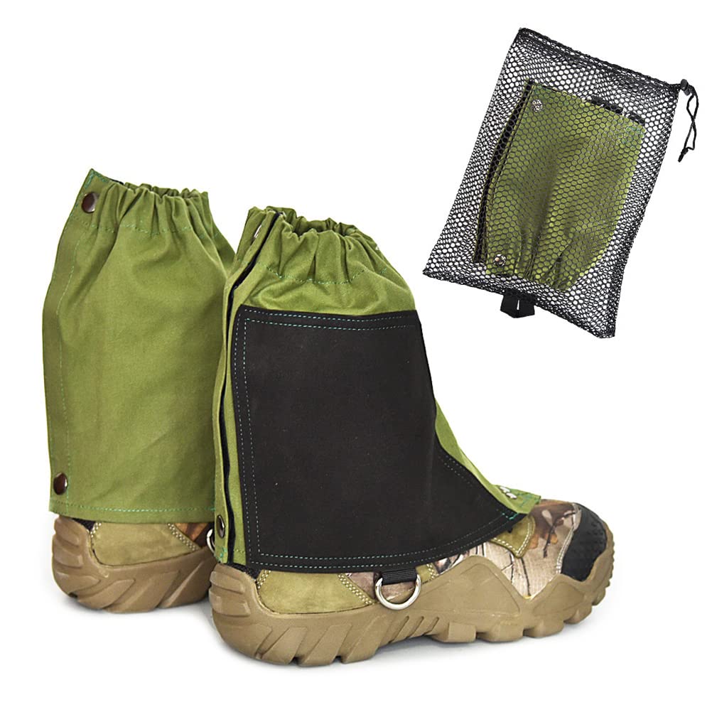 SPYMINNPOO Gaiters for Hiking,Waterproofs Gaiters with Elastic Oxford Belt Fastener for Hiking Walking Biking Camping