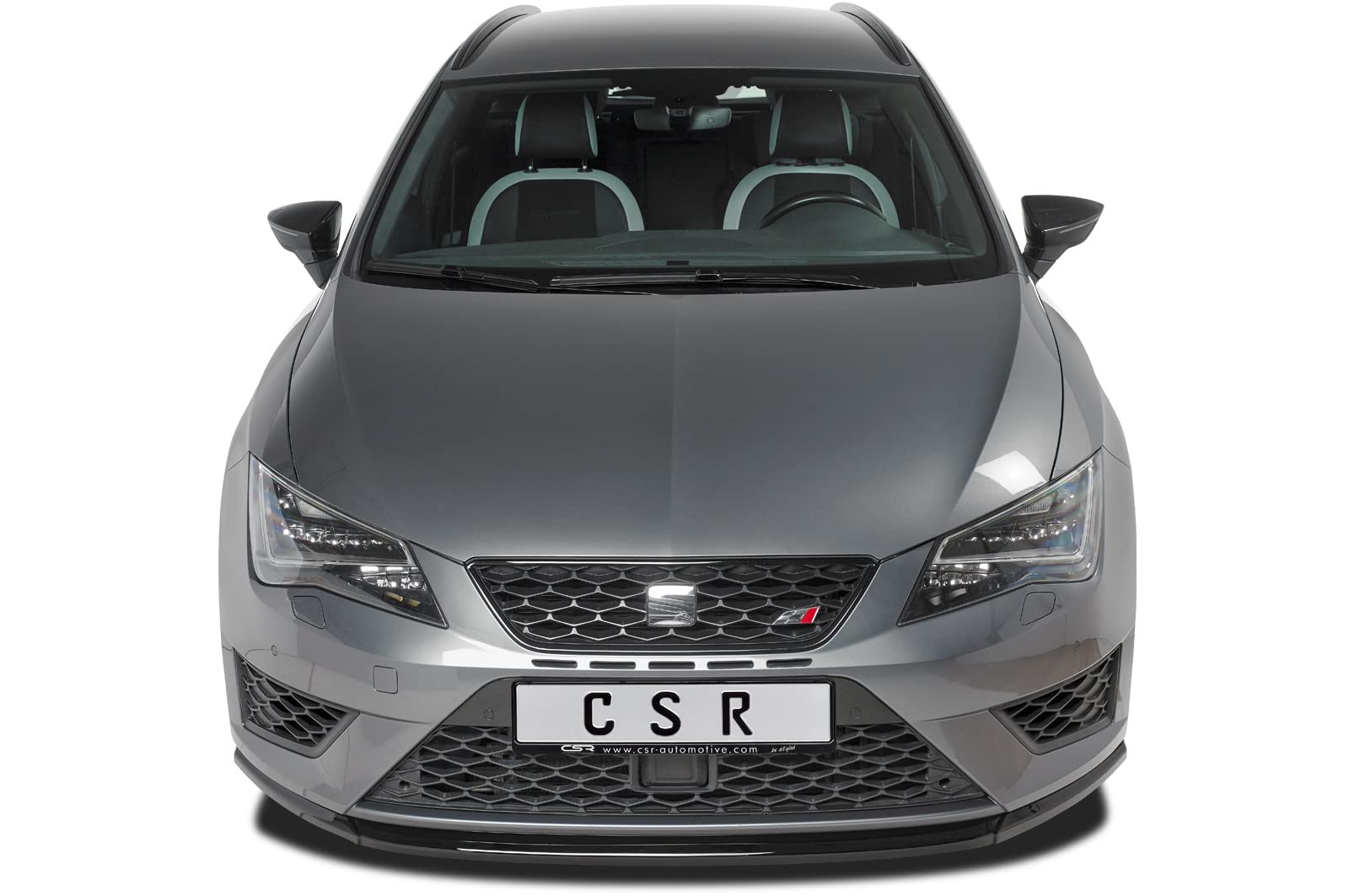 CSR-Automotive Cup-Spoilerlippe mit ABE Kompatibel mit/Ersatz für Seat Leon III 5F Cupra/FR CSL391-G