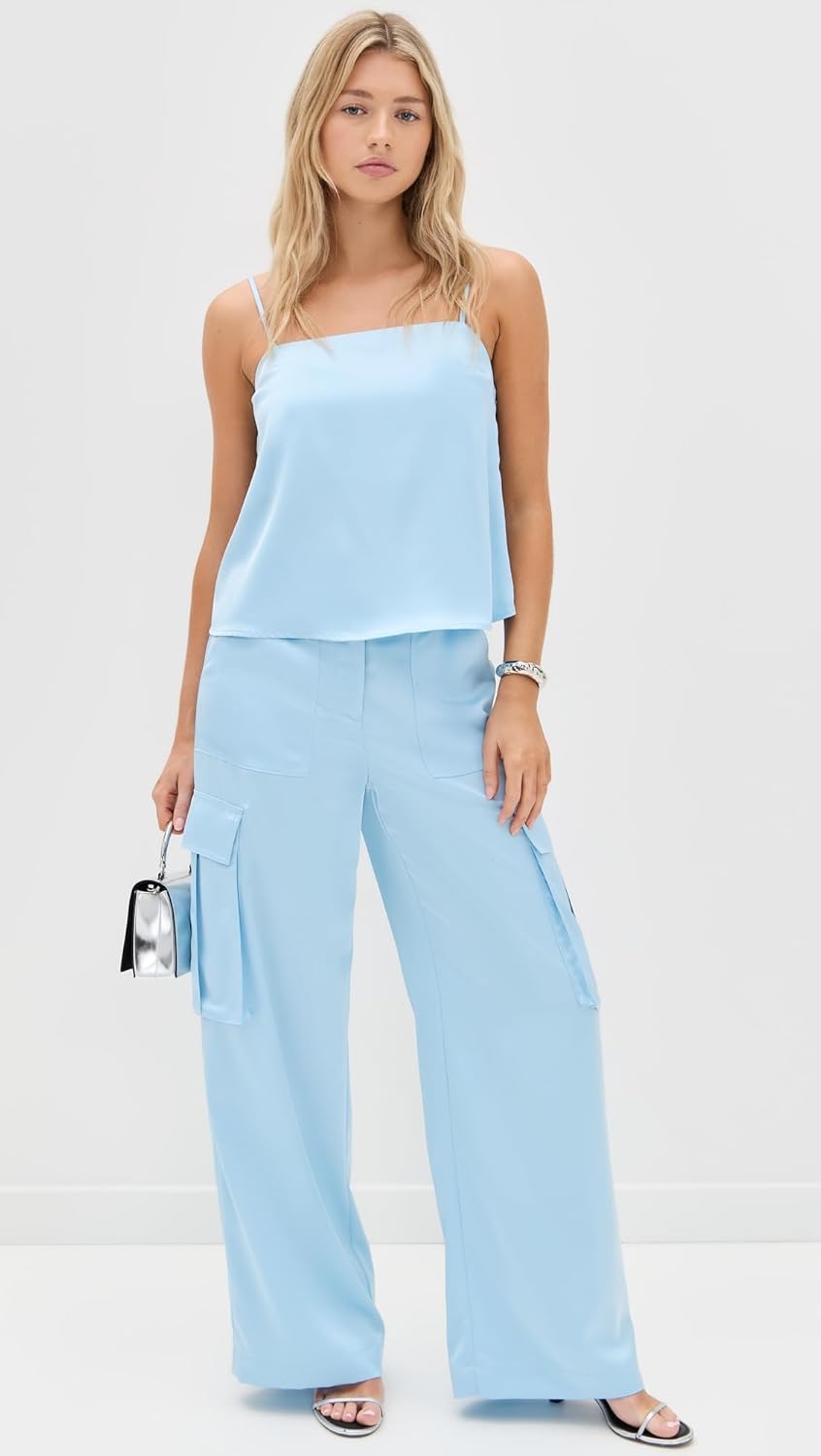 Susana Monaco Women's Satin Cami Top - Image 3