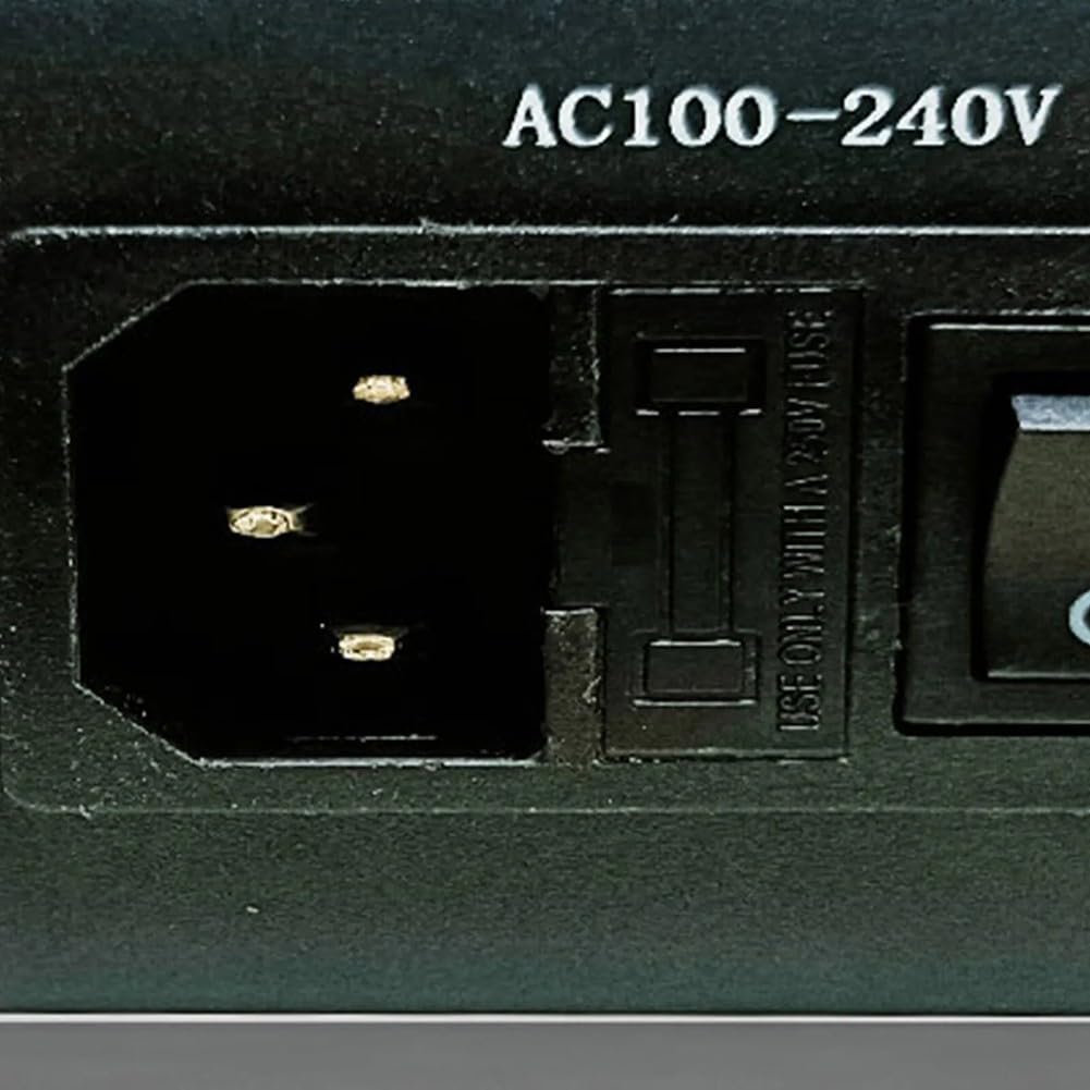 LED-Musikspektrumanzeige, 31-Band Musik-Spektrum Analyzer 15-Band Digitaler Equalizer, Dual-Kanal, Eingebaute Effekte, AGC-Steuerung, Für Bühne Heimkino Karaoke Performance