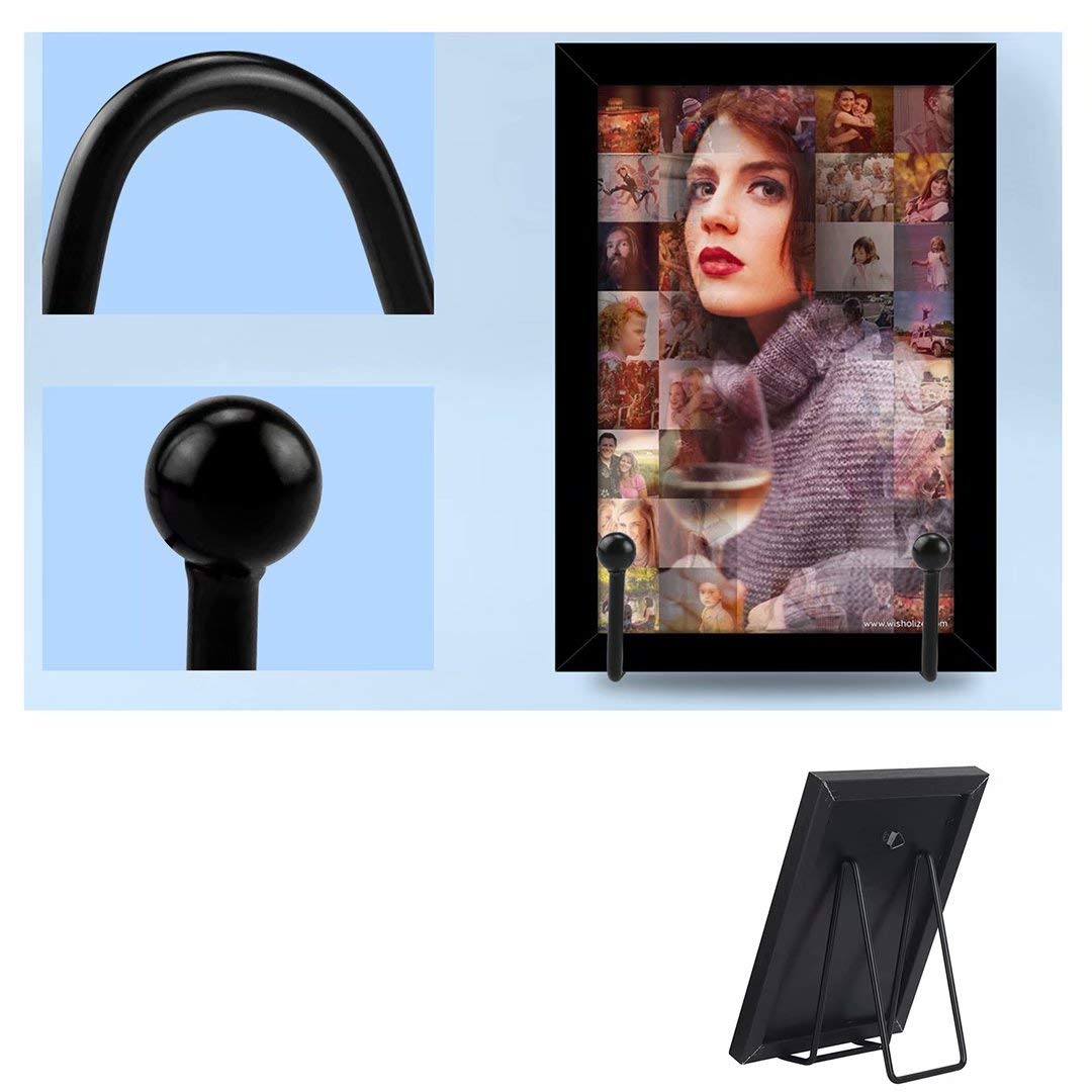 Support Décoratif En Fer Pour Assiette, Livre Ou Bol - Noir - Idée Déco Maison
