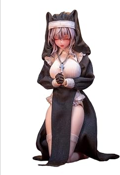 HASUKI 1/12 Scale Succubus Nun Costume Accessory Set for 6 inch Mecha Girl Woman Action Figure CS017A