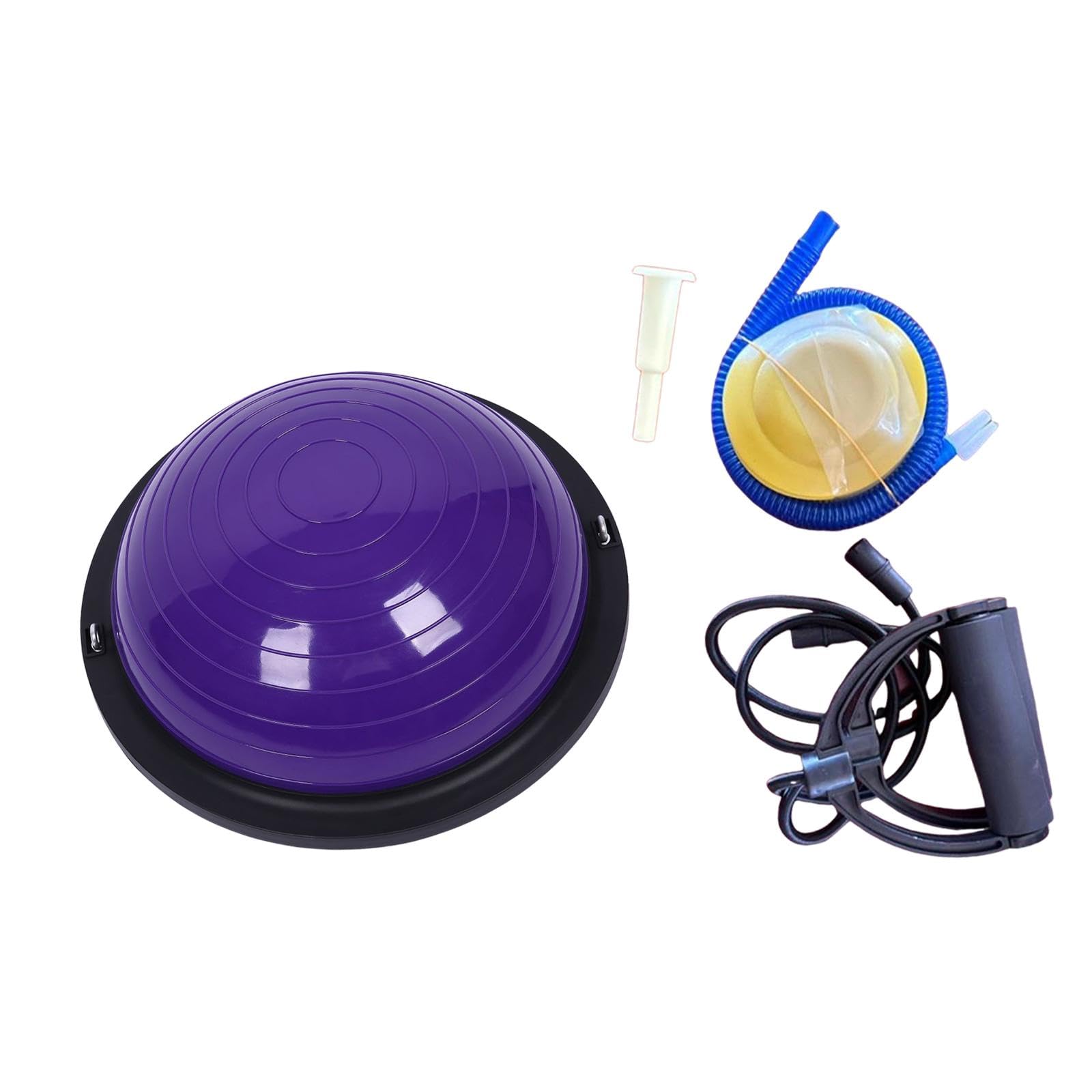 harayaa Gleichgewichtsball Balance Kissen Gymnastikball Und Trainingsball Aus PVC mit Strukturierter Standfläche für Pilates Und Funktionelles Training Z