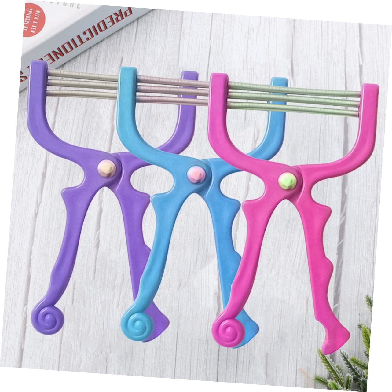 OSOLADY 3Pcs Portable Spring Facial Hair Shavers for Women Men Painless Face Hair Removal Tool for Forehead Cheeks Upper Lip and Chin No Chemicals Easy to Use