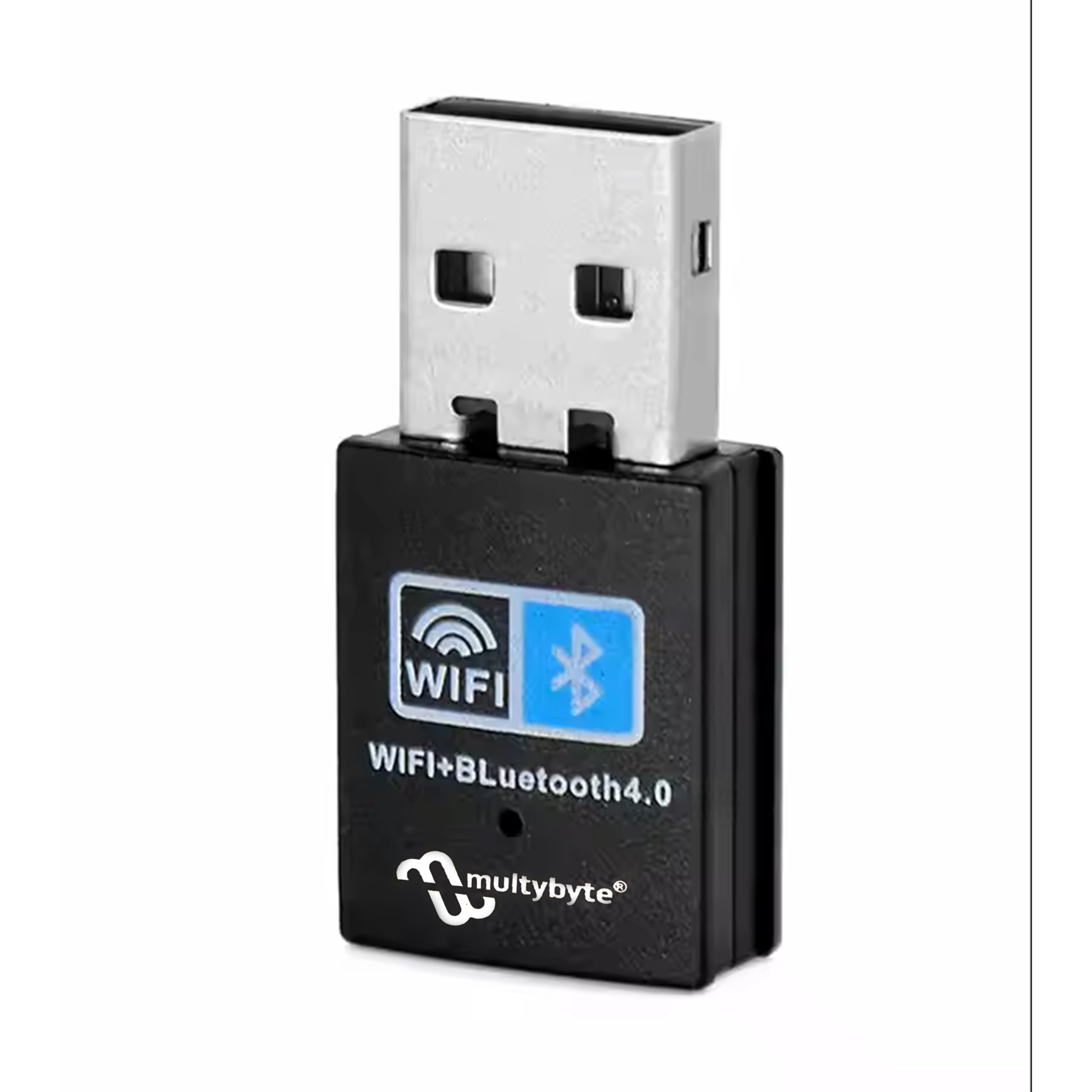 Multybyte USB Bluetooth WiFi Adapter with Bt 4.0 & AC150Mbps | Wireless Nano USB Network Adapter for Laptop Desktop PC Wi-Fi Dongle Compatible with Windows 10/7/8/8.1/XP Mac OS X 10.6-10.15.3 -Black (B0CZ439BGH) Amazon Price History, Amazon Price Tracker