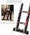 Ladders Aluminum Telesladder with Stabiliser Bar and Hinges Multi Purpose Heavy Duty Extension Ladder for Loft Roof Indoor Outdoor Office/4M/11.2Ft Convenient