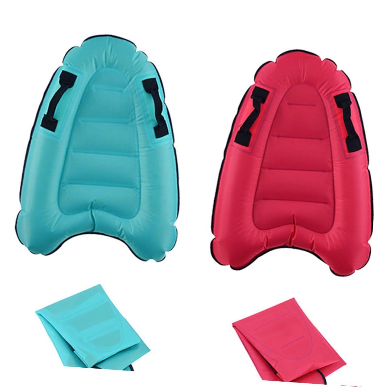 Tavola da Surf Gonfiabile Flottante, Pvc, Maniglia | Materasso Gonfiabile Spiaggia Pieghevole, Antiscivolo, Vacanze Estive, Party e Celebrazioni