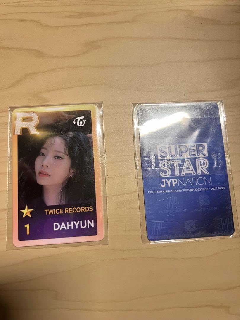Amazon.co.jp: twice ssjyp superstar jyp ダヒョン トレカ セット 