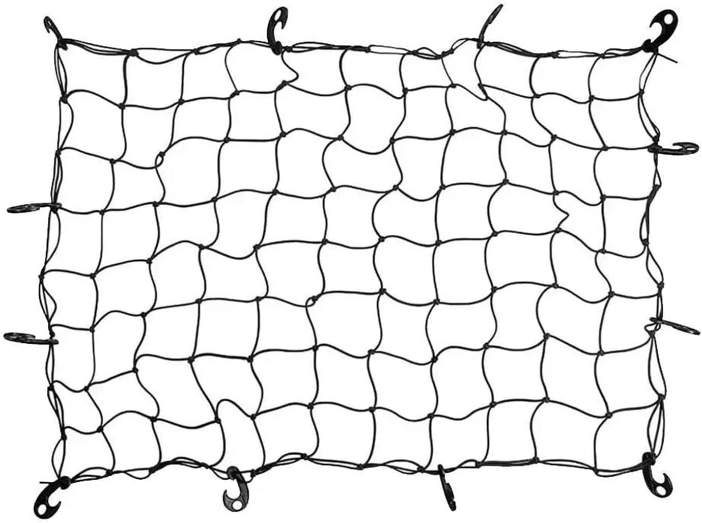 【AYOK】最終セール！ピックアップトラックの荷台とSUVのルーフTr用K5U3車のルーフラック荷物キャリアカーゴネットグリッドメッシュルーフラックネットイ