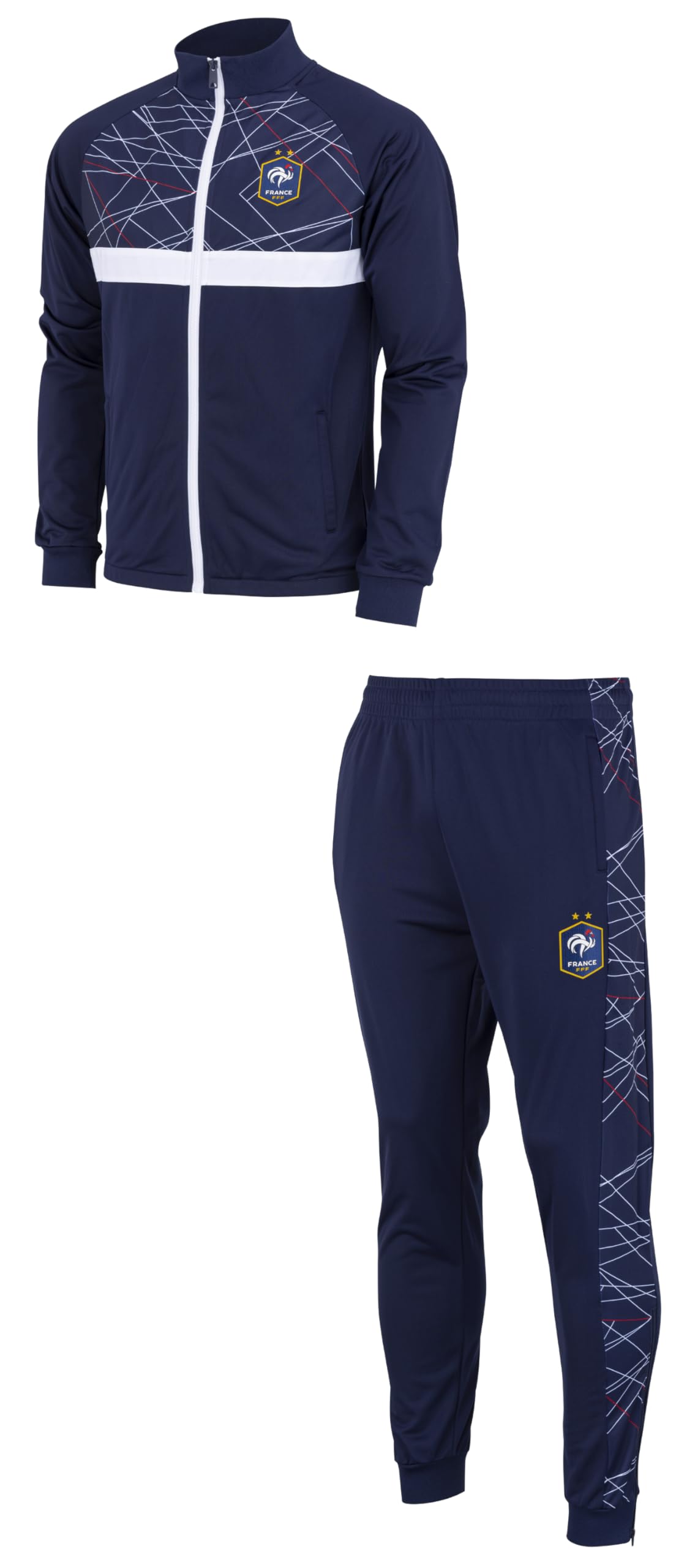FFF Tuta fit collezione ufficiale della squadra francese di calcio