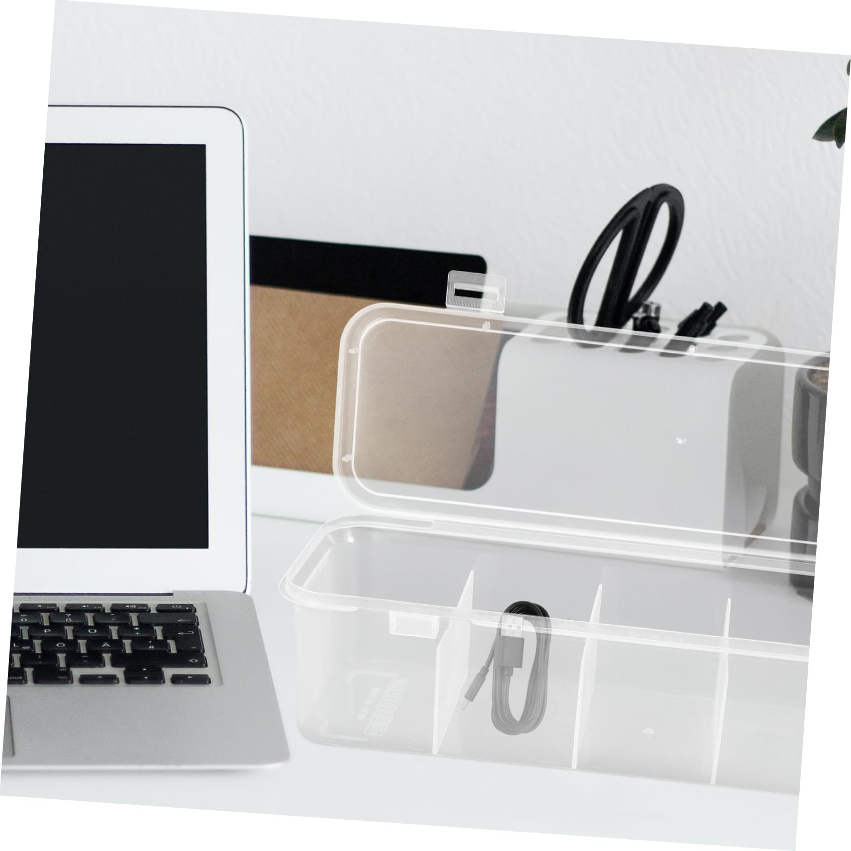 Healeved 15 Stück Teiliges Multi-fach Organizer Haargummis und Haar-accessoires Kompakt mit Deckel Platzsparend Stilvoll für Zuhause und Unterwegs zur Ordentlichen Aufbewahrung und