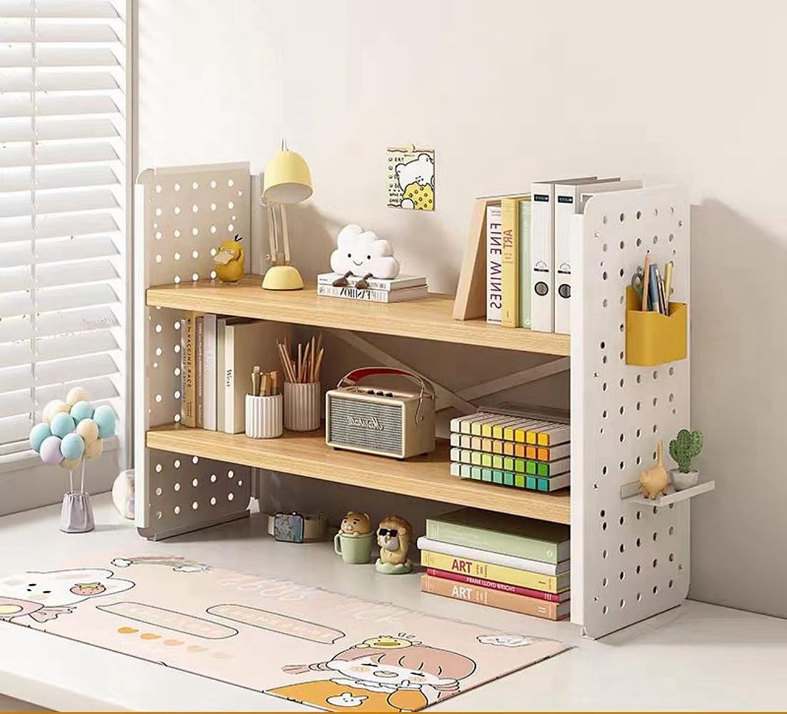 Amazon.co.jp: 卓上棚 卓上ラック 有孔ボード 机上ラック デスク上置棚