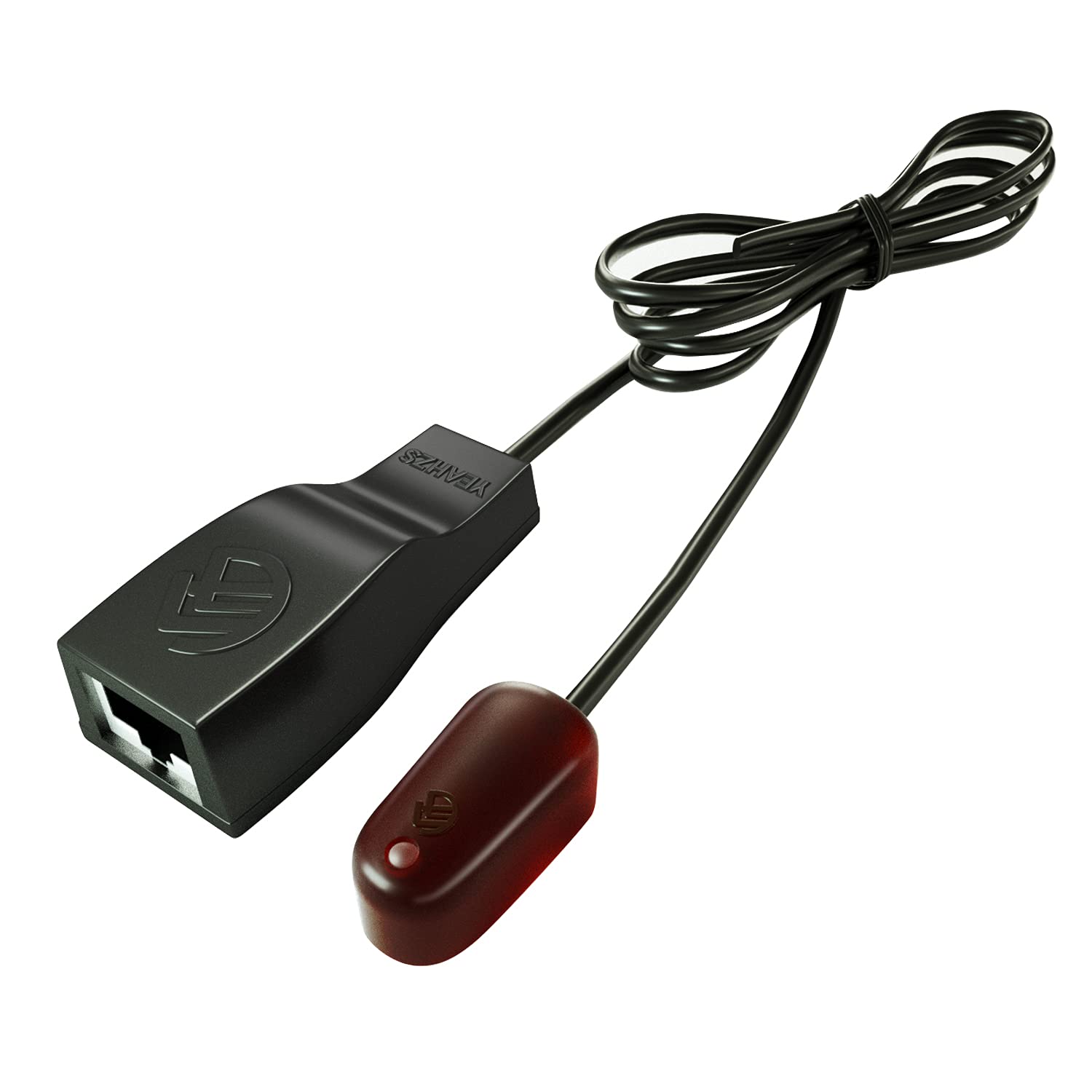 Répéteur infrarouge, rallonge de télécommande infrarouge, système de répétition infrarouge, compatible avec câble Ethernet Cat6/Cat5e/Cat6 (émetteur IR à tête unique)