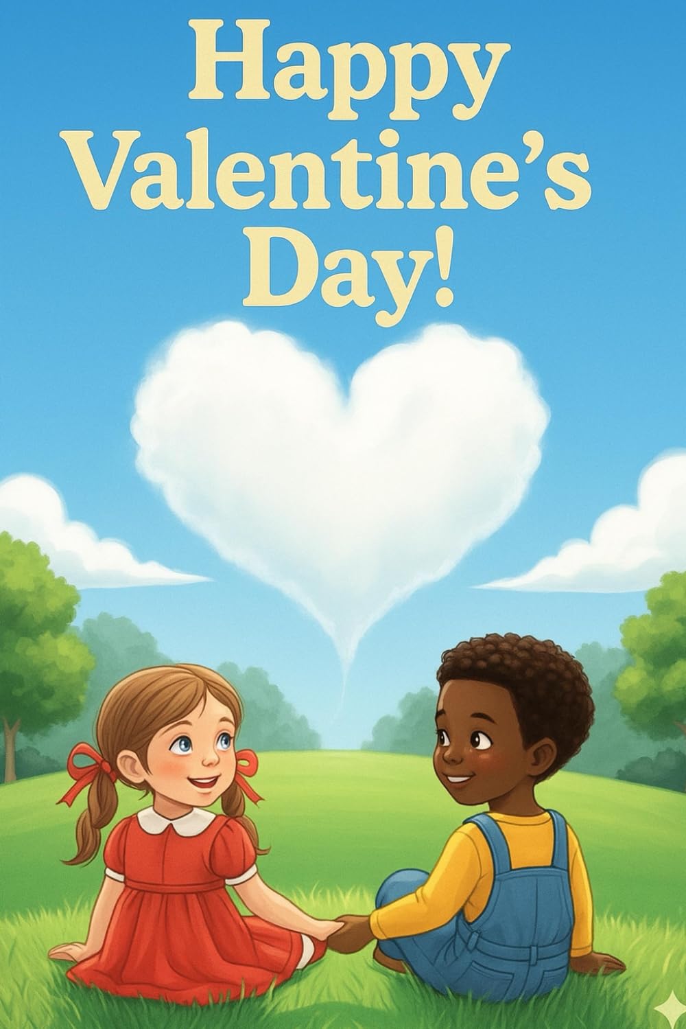 Happy Valentine's Day!: A Sweet and Simple Story About Love, Friendship, and Sharing for Toddlers and Preschoolers