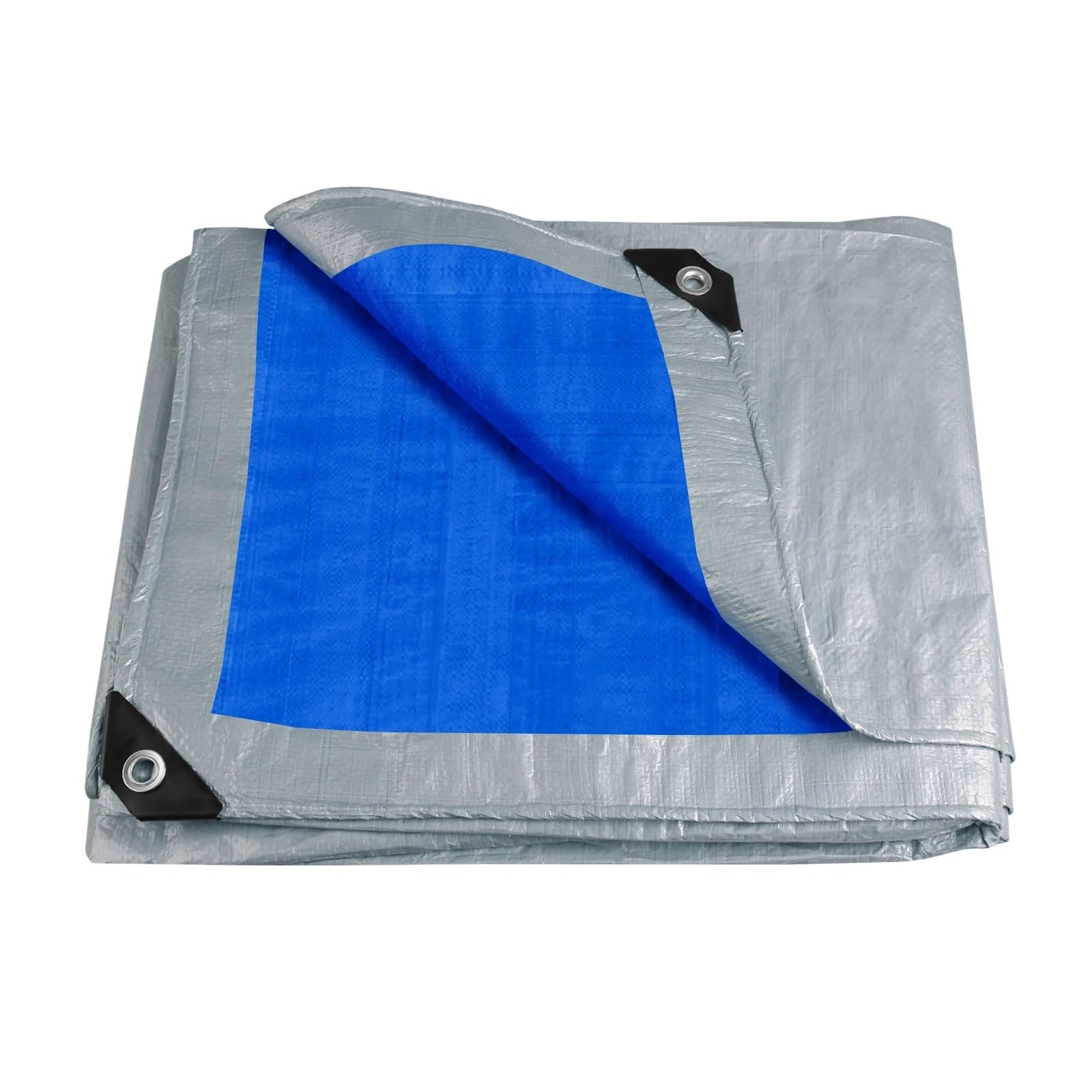 Waterproof Tarp, Multicolor Multiple Sizes Multipurpose Outdoor Cover(Blue,3x3.0m)