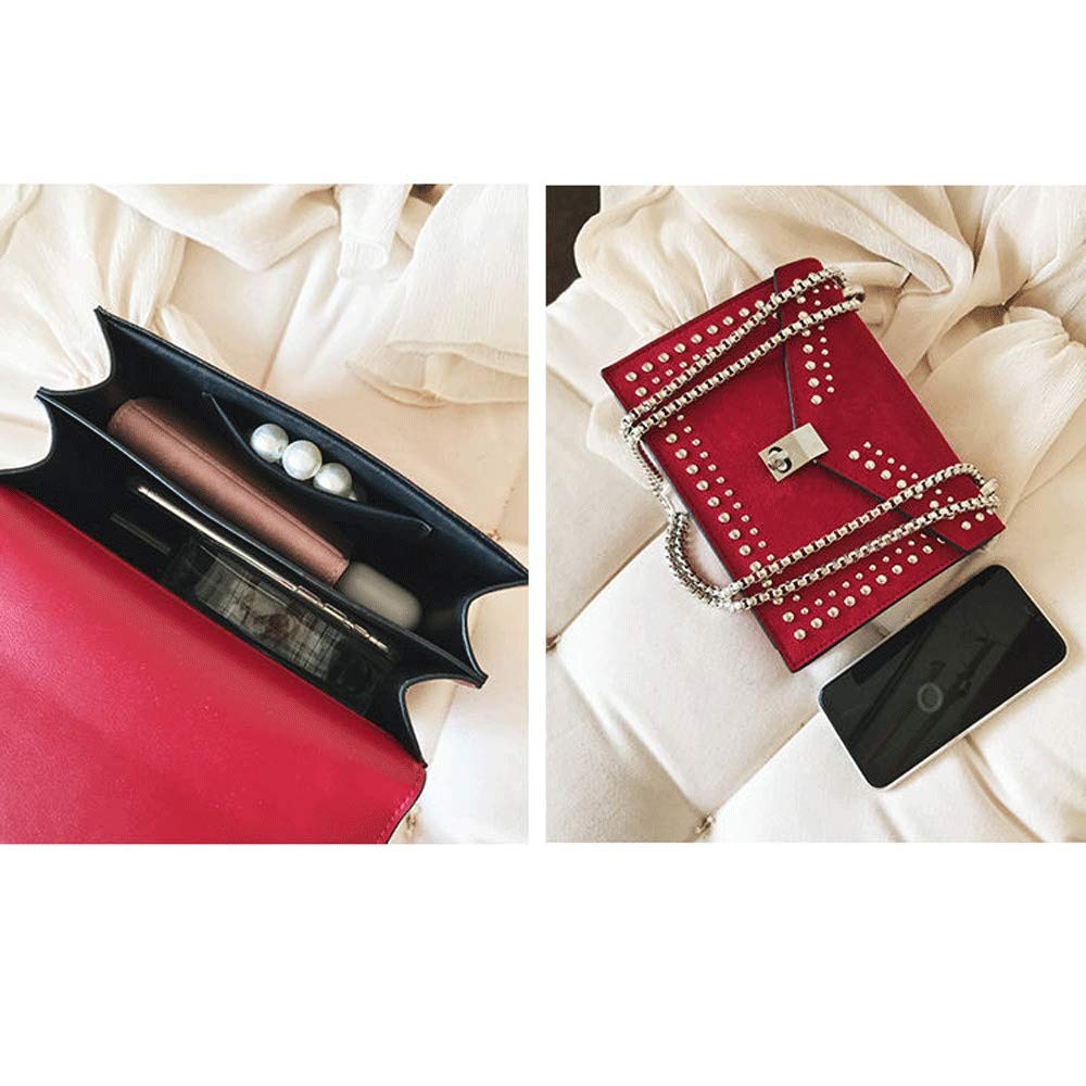 Bolsos de Hombro para Mujer Exfoliante de hombro Bolsos cuero Crossbody las mujeres del monedero mini bolsa la cadena bolsas mensajero bolso