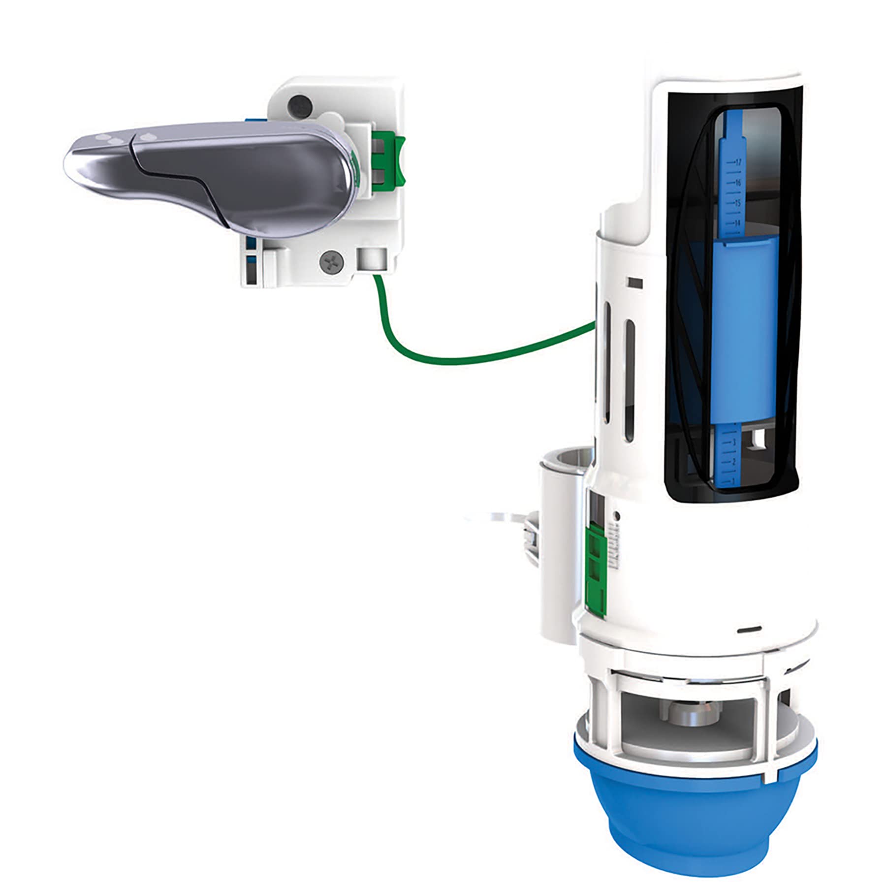 Próxima por Danco hyr271t Hydroright Válvula de descarga doble y mango de palanca