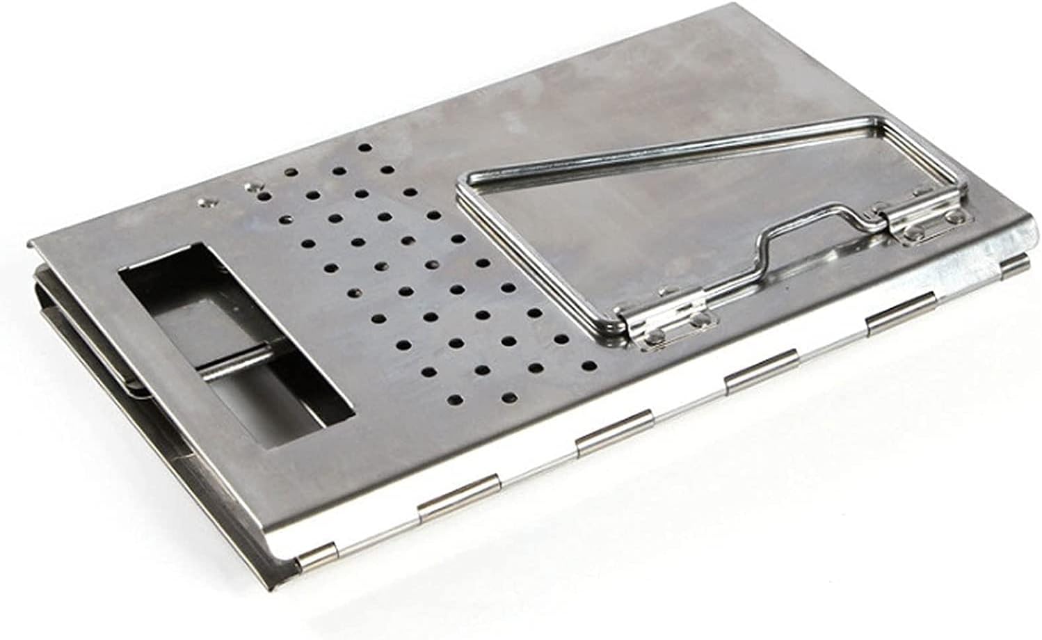 Charcoal chimney starter Foldable Charcoal Chimney Starter Portable Stainless Steel Charcoal Starter Outdoor Cooking Charcoal Barbecue Holder Accessories Chimney Starter for Camping Hiking Picnic