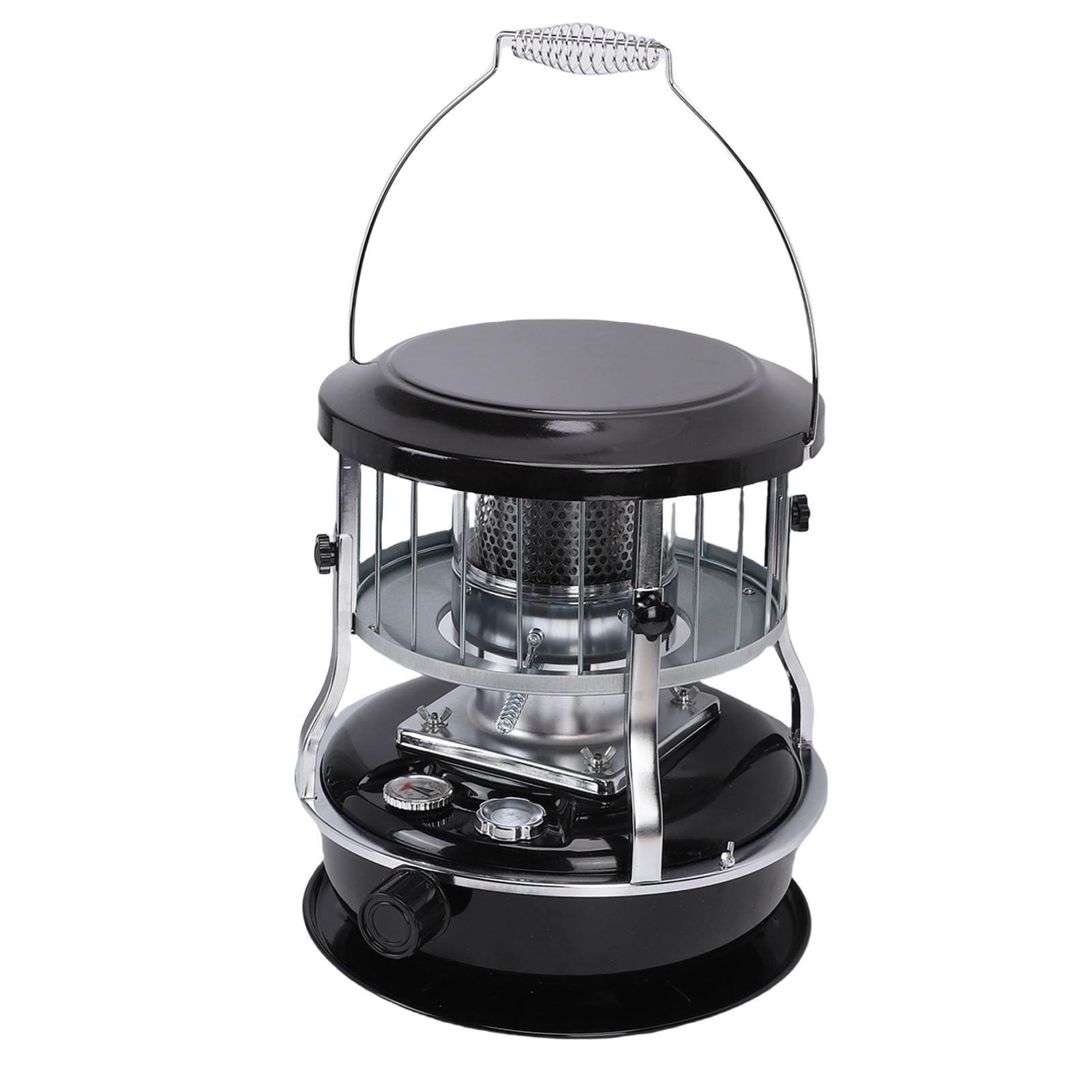 Riscaldatore a Cherosene Portatile 9000BTU Potente Riscaldamento Interno Ed Esterno Ad Alta Efficienza Energetica per Tenda da Campeggio Pesca Sul Ghiaccio 4.6L