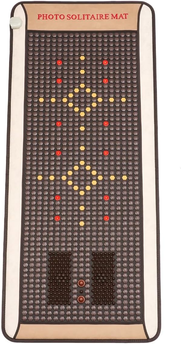 Carefit Latest PEMF Solitaire Heating Mat | Full Body Care with Red Light Photon Gold Therapy