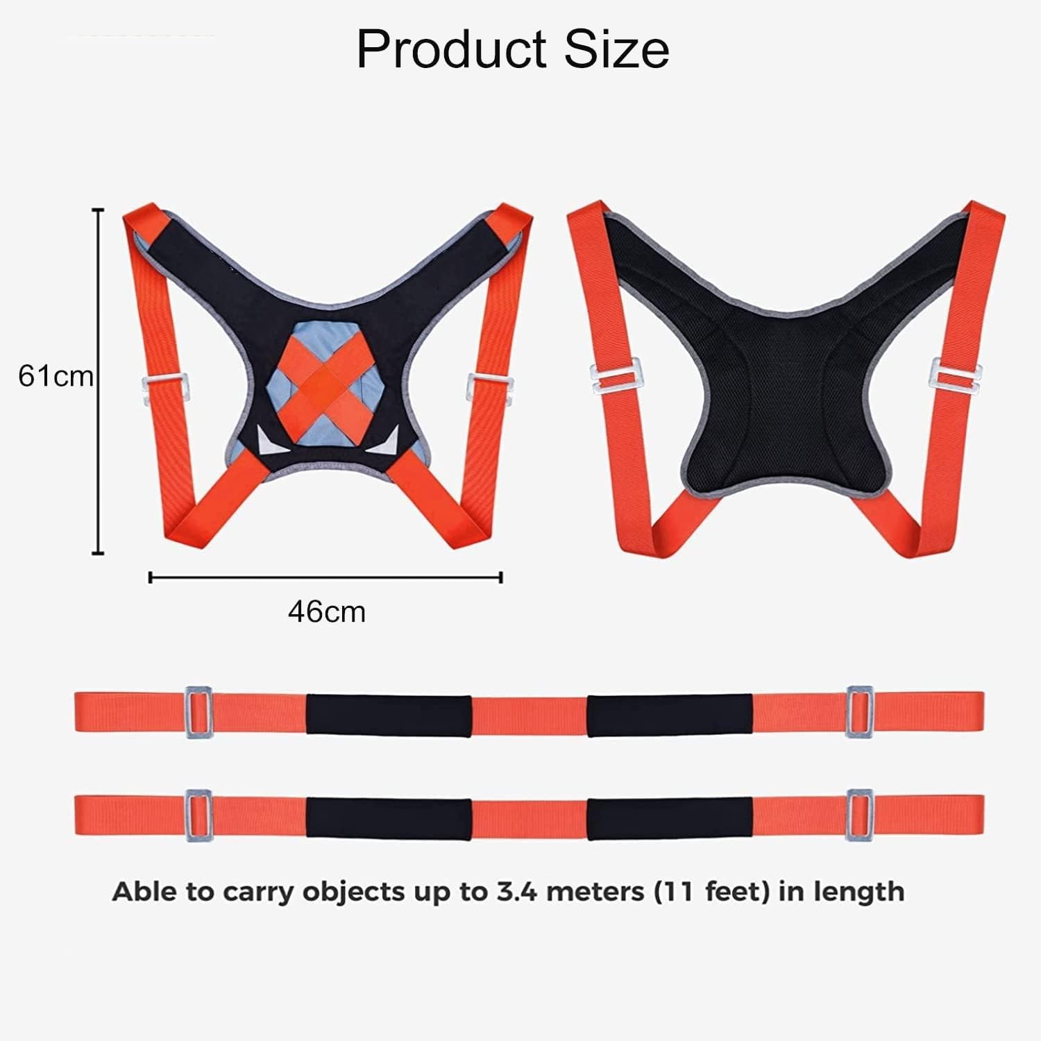 Cinghie Di Trasporto YELIKIT Per Una Persona - Fino A 270kg Per Mobili E Attrezzature - Foto 8