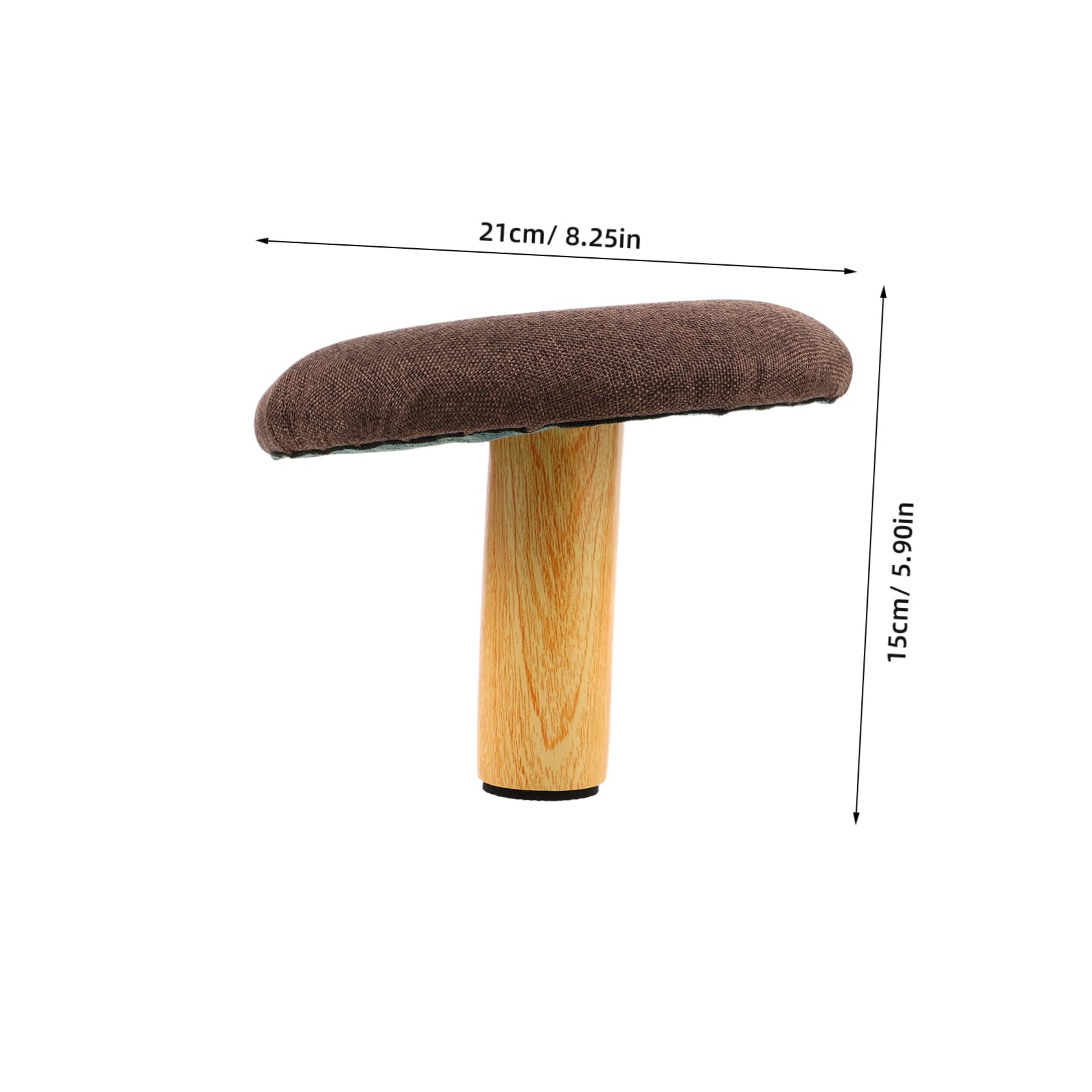 Gatuida Sgabello Inginocchiato Ergonomico in Legno Marrone per Postura