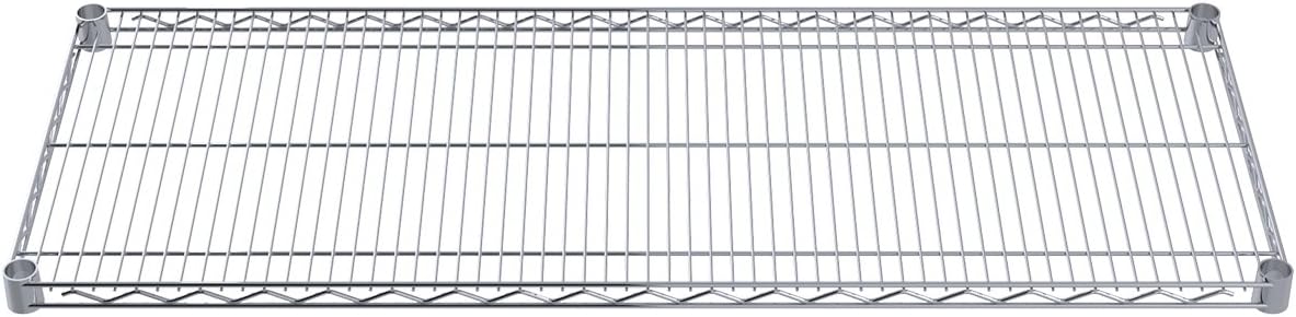 Akro-Mils AWS1830SHELF, NSF Certified Industrial Grade Chrome Wire Shelf, (18-Inch x 30-Inch), (8-Pack)