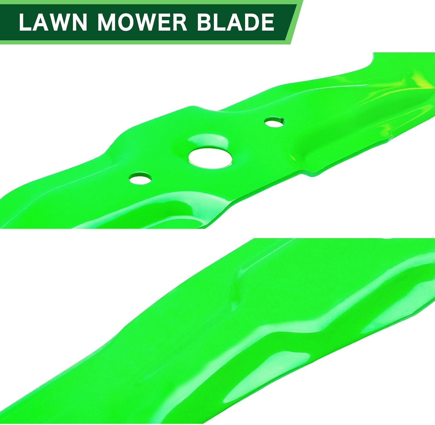 2 Pack Mower Blade Set kit 72531-VH7-000 & 72511-VL0-S00 Compatiable for 21 inch Microcut Twin Hon da HRR 216 VLAA VYAA K9 PKAA VKAA K10 K11 Rotary Mower