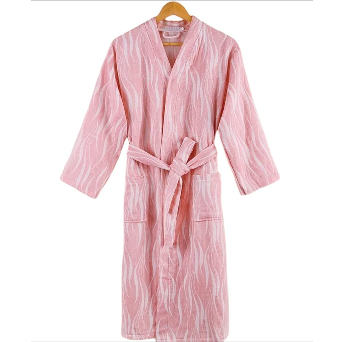 Peignoir en gaze de coton chaud pour vos moments sauna et hôtel