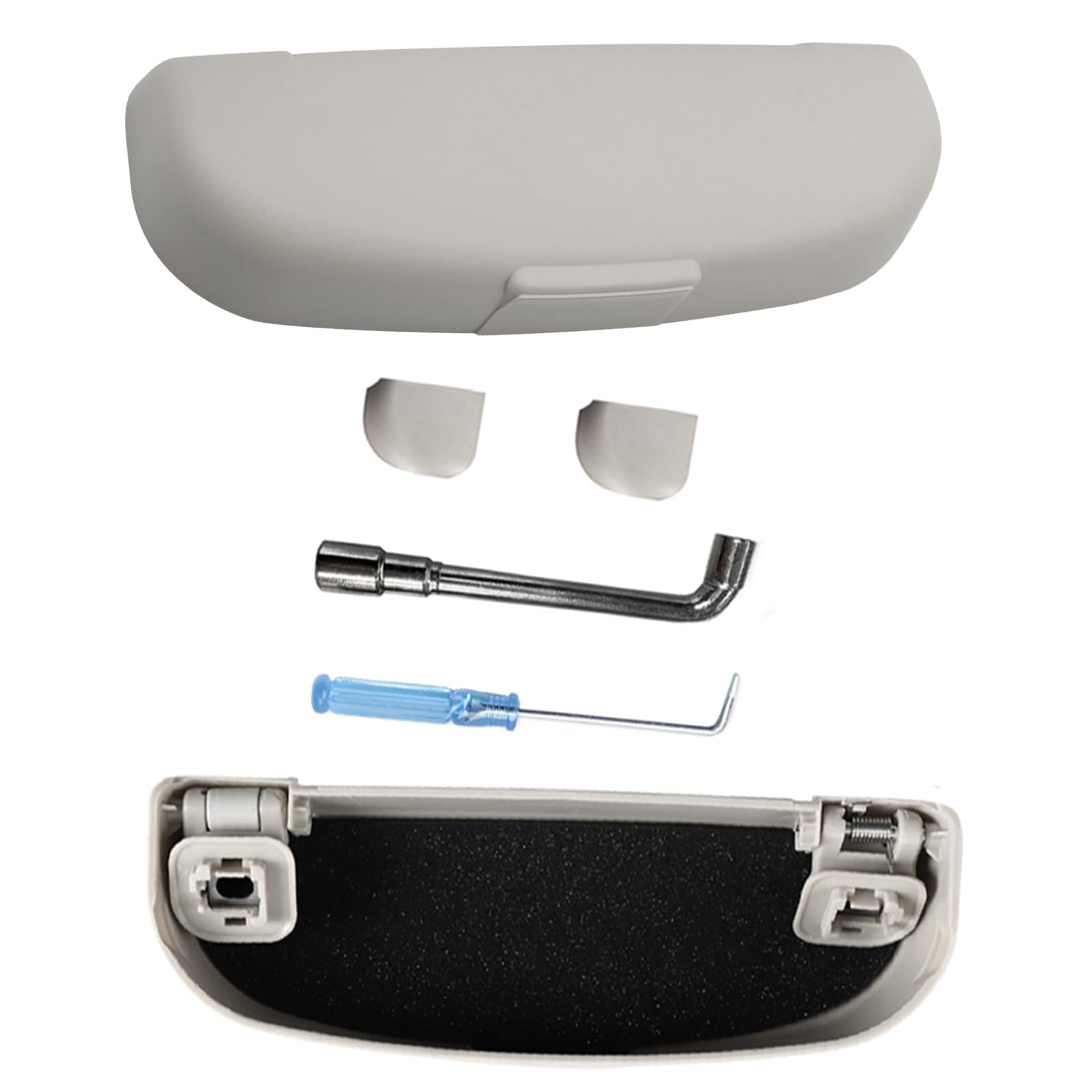 OKIIO Brillenhalter Für Mercedes C-Klasse - ABS Auto Sonnenblenden Clip