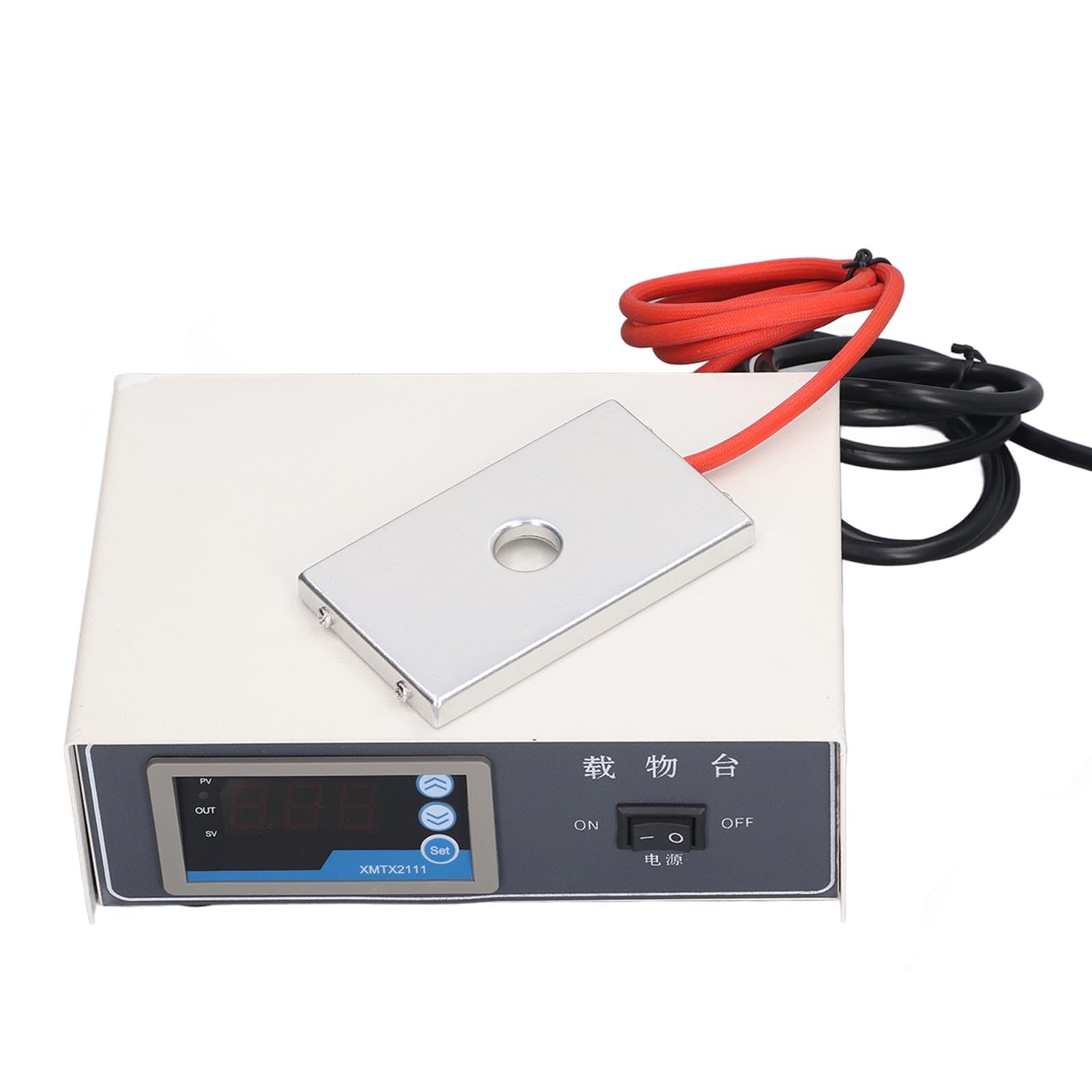 Mikroskop Temperatur-Kontrollstufe, 75W, Digitalanzeige, Heizplatte für Labor mit konstanter Temperatur