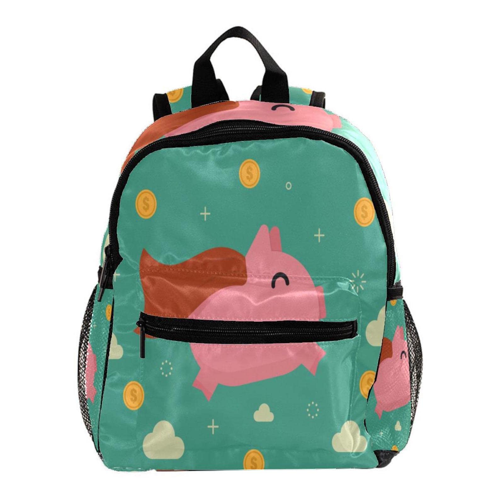 Sac à dos géométrique multicolore de 30,5 cm au style hexagonal - 6