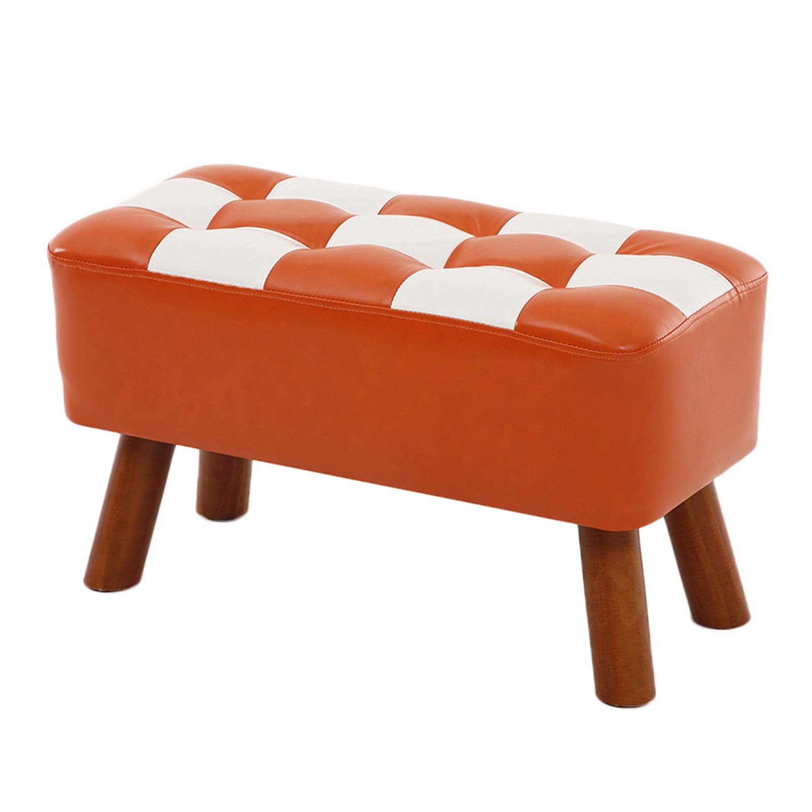 Banc à chaussures en cuir PU 90x28x33 cm couleur D pour chambre et entrée