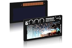 Auto Darkening Welding Lens with Shade 5-13 Adjustment and Solar Charging