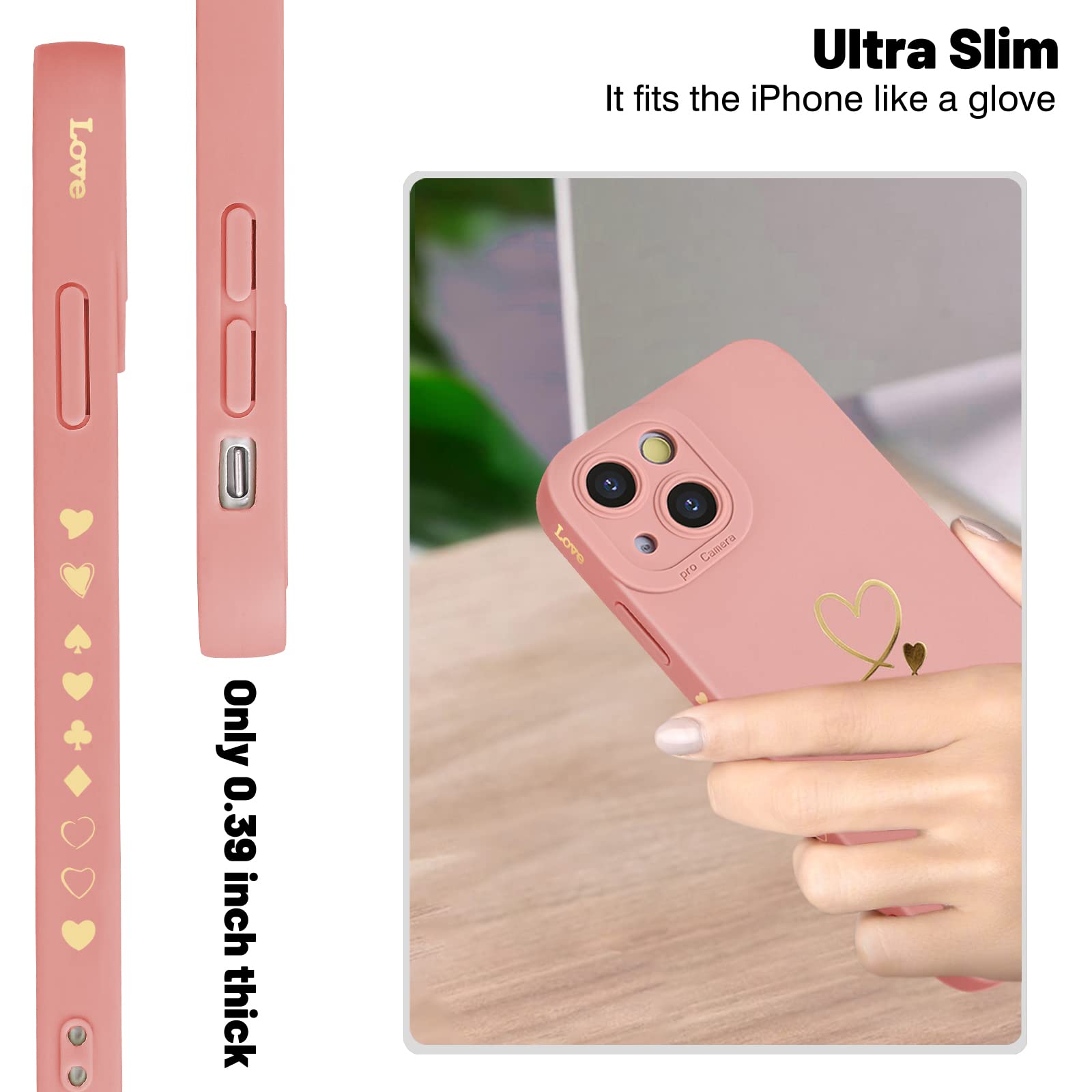 Newseego Compatibile con Custodia iPhone 13 PRO Max, Custodia Protettiva Silicone Liquido iPhone 13 PRO Max