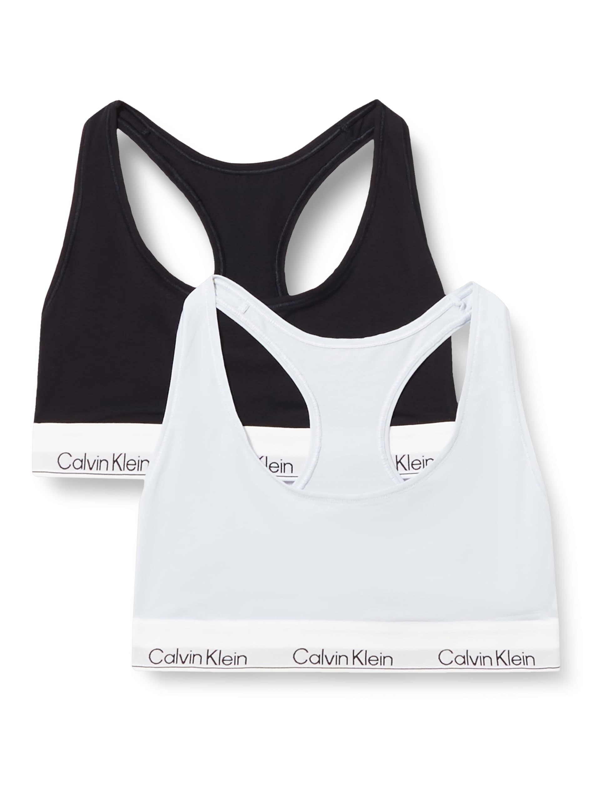 Calvin Klein Women's Bralette 2pk Lv00qf8494 Bralette (Pack of 2)