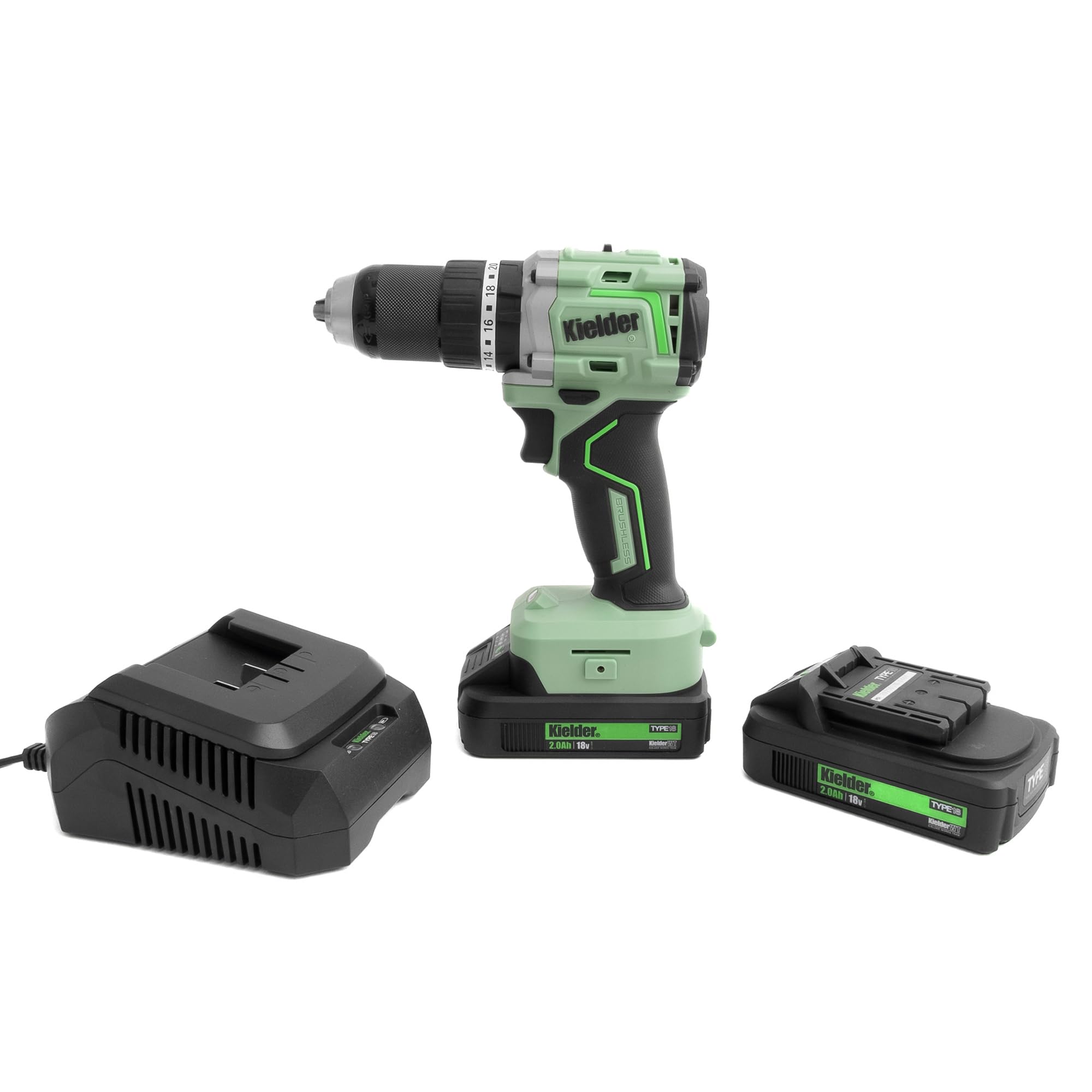 Perceuse combiné Kielder 18V idéale pour aménager les espaces étroits