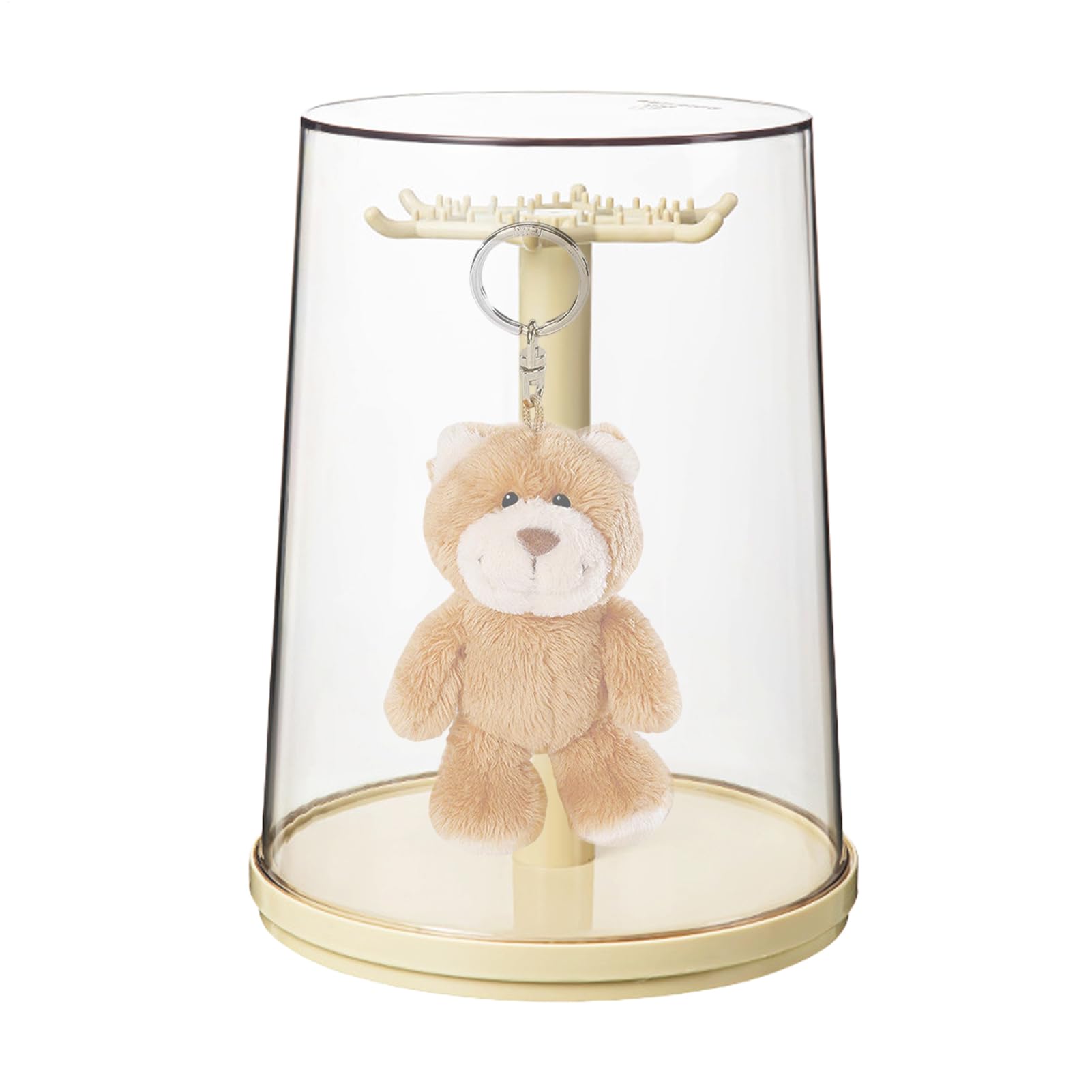 Vitrine Transparente et boîte de rangement protectrice pour poupée et collection